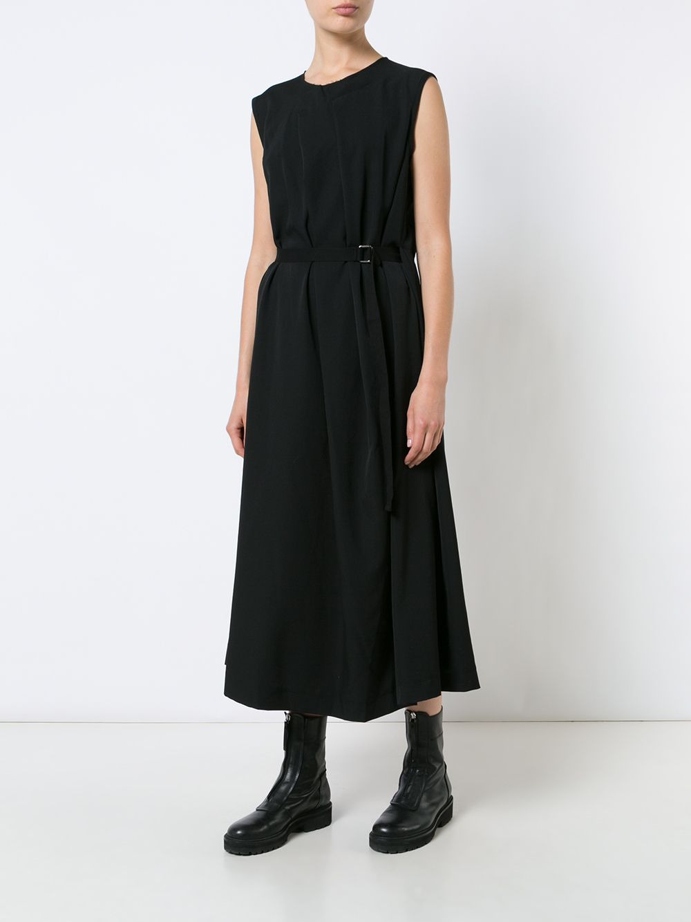 flared knitted dress - 2