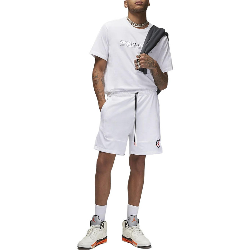 Jordan Air Jordan Flight MVP Logo Shorts 'White' DX9723-100 outlook
