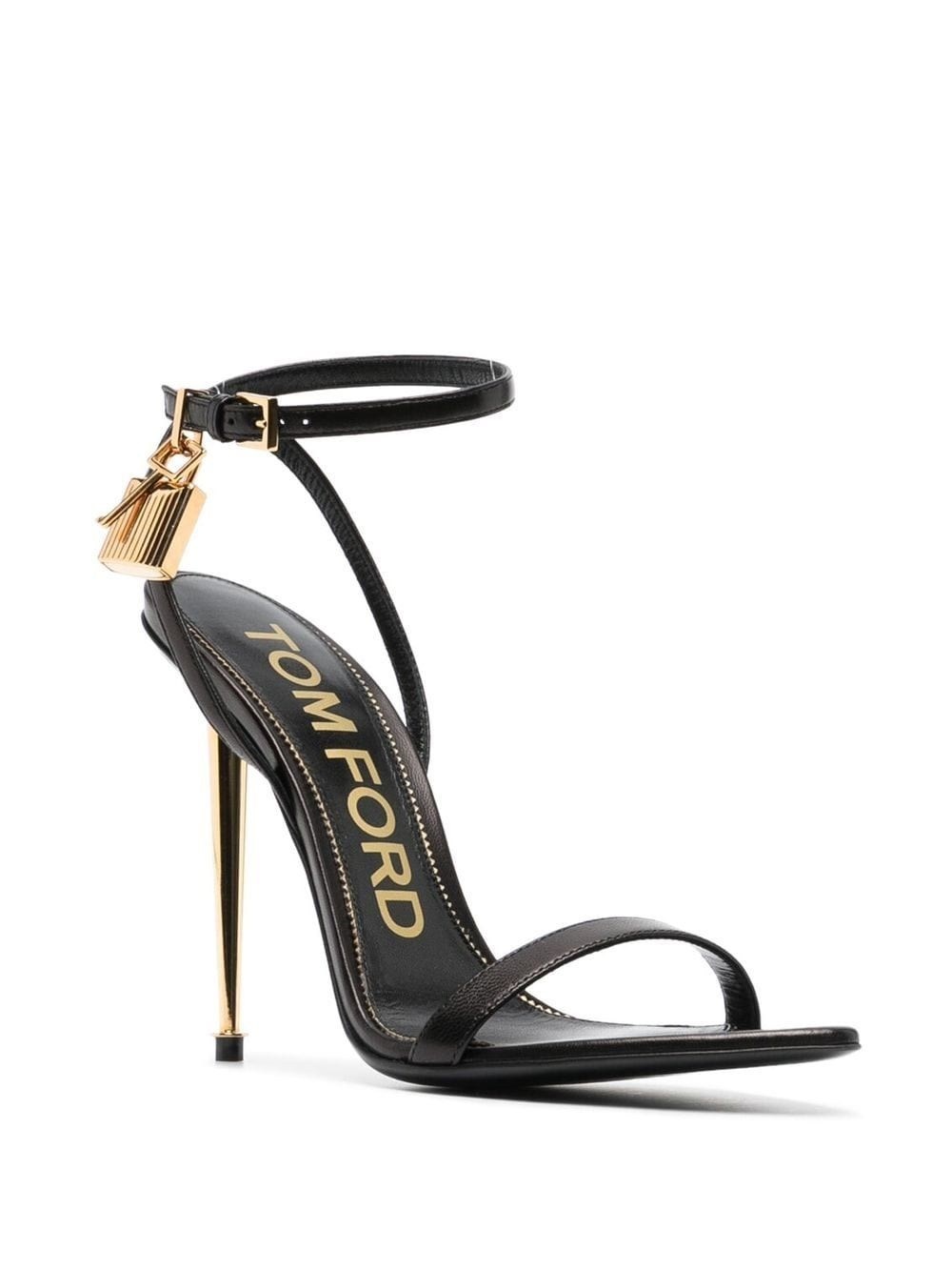 The Padlock leather sandals - 2