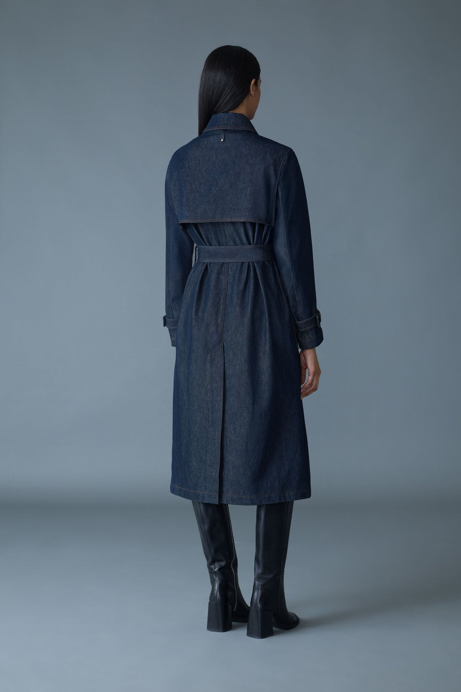 INDIA-DNM Organic Cotton Trench Coat - 5
