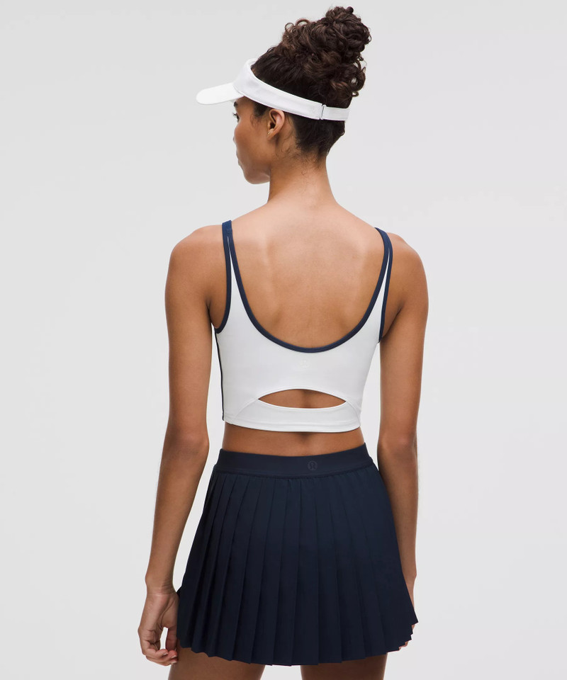 Scoop-Neck Cutout Tennis Tank Top *Medium Support, B/C Cup 3