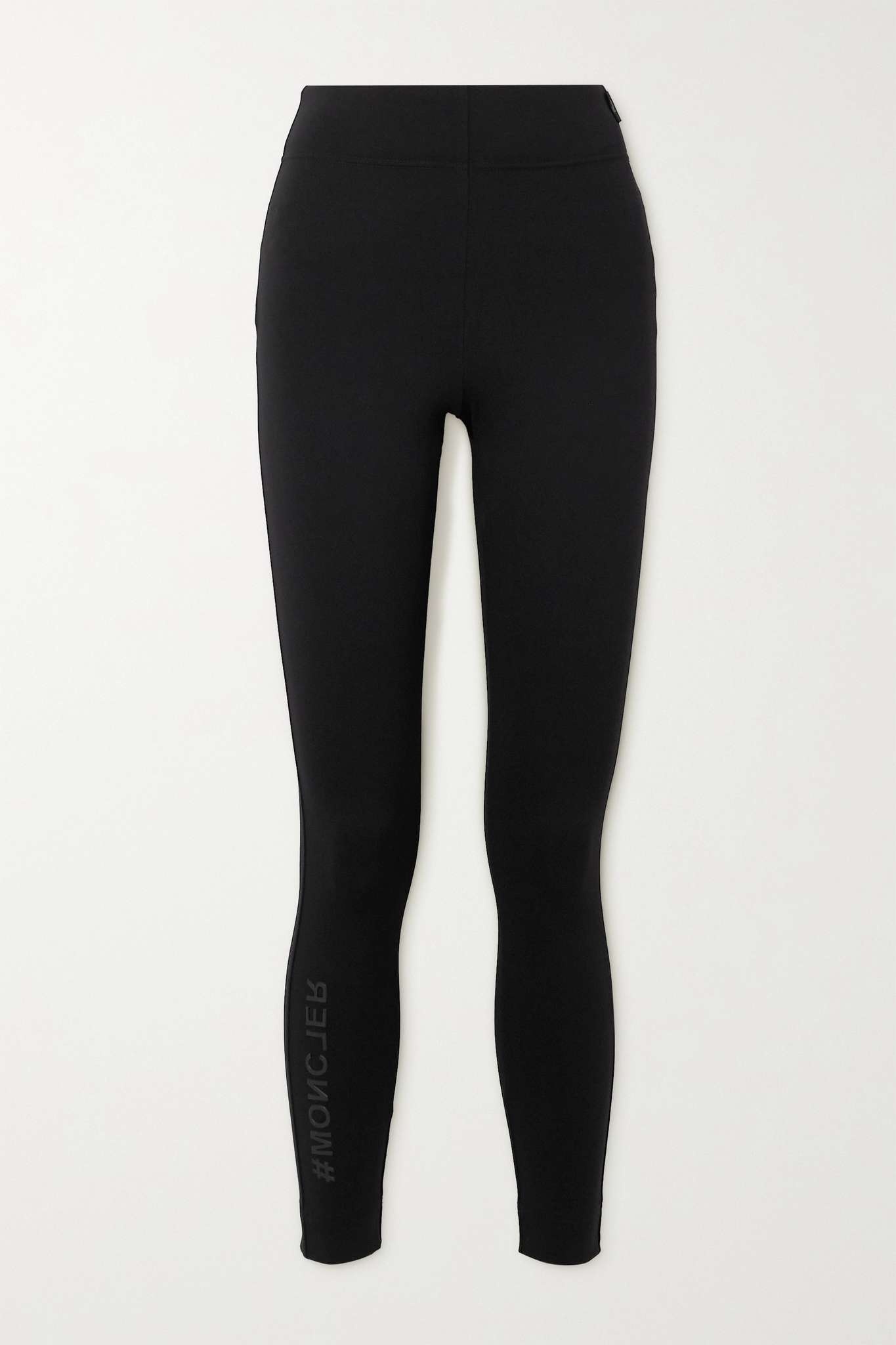 Printed stretch-jersey leggings - 1