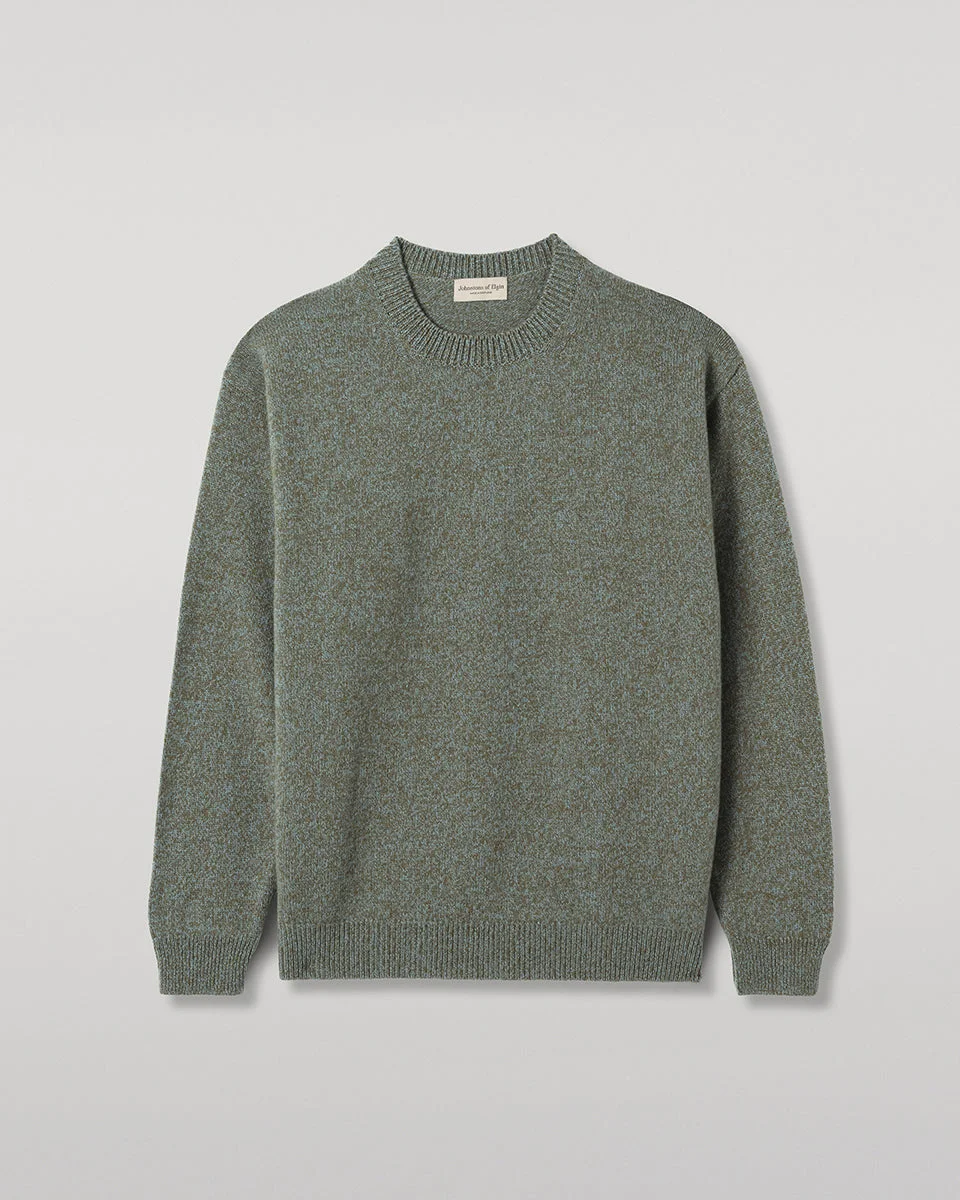 Craigie Green Lambswool Jumper - 1