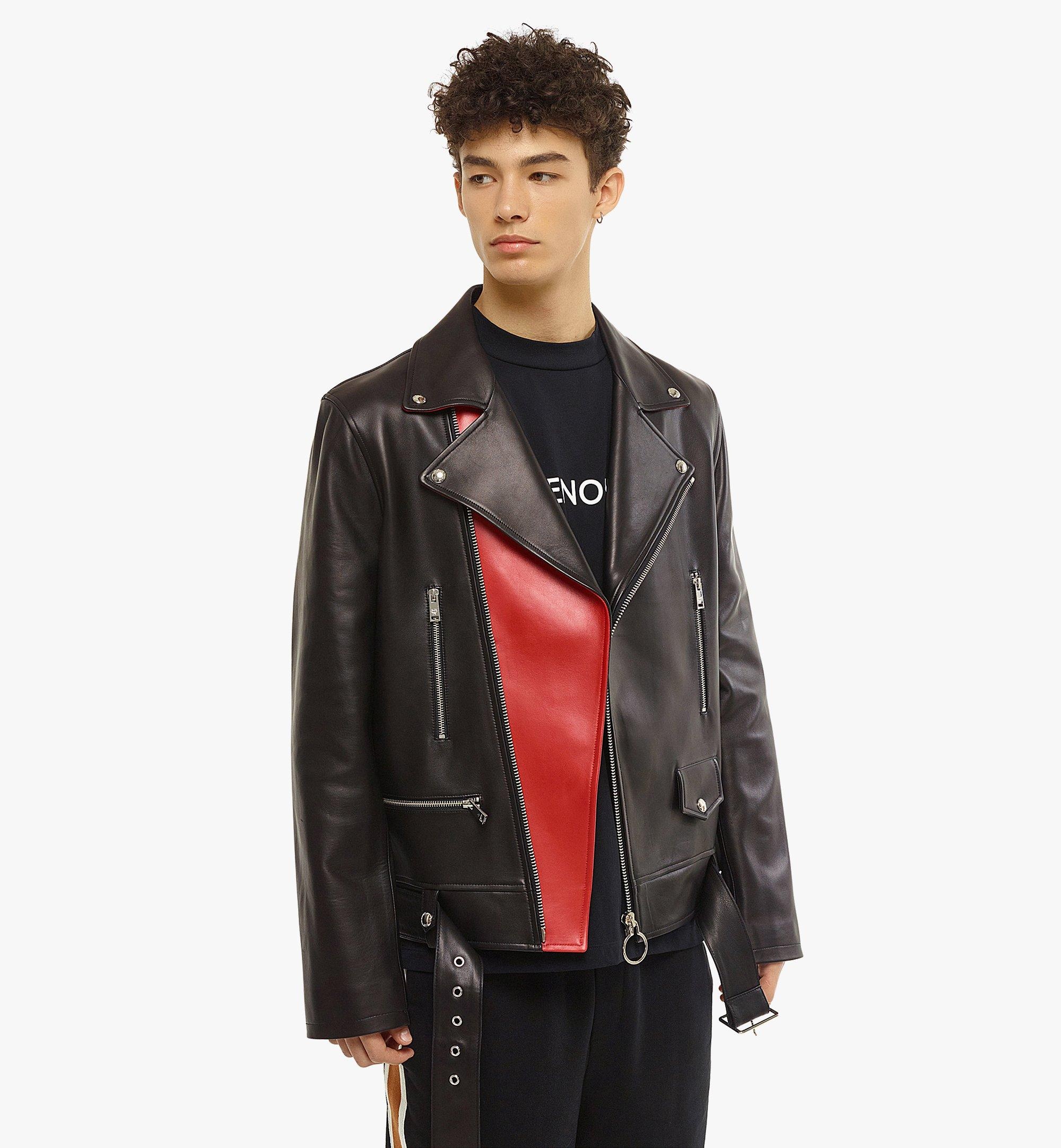 Rider Jacket in Lamb Nappa Leather - 5