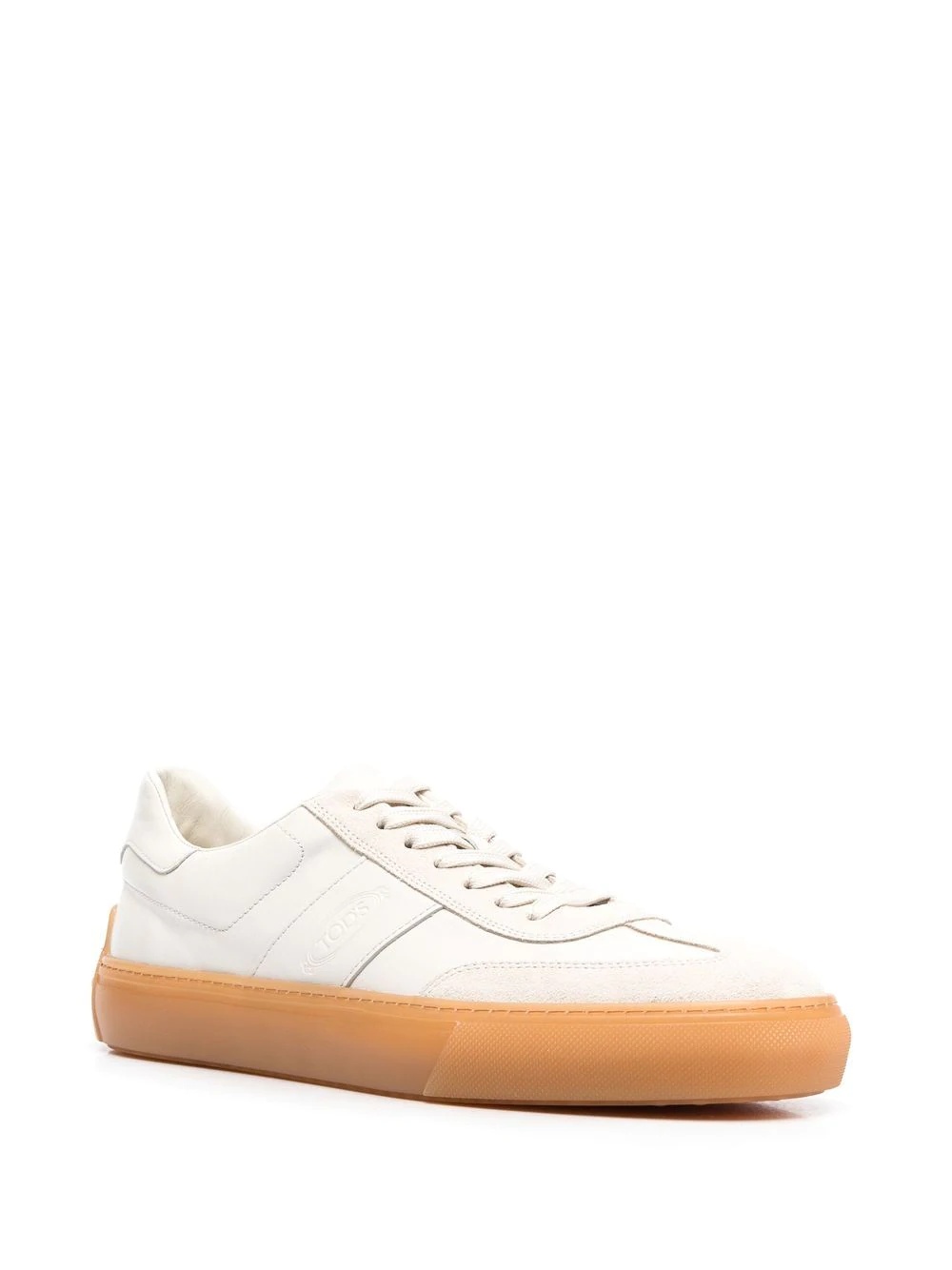 lace-up low-top sneakers - 2