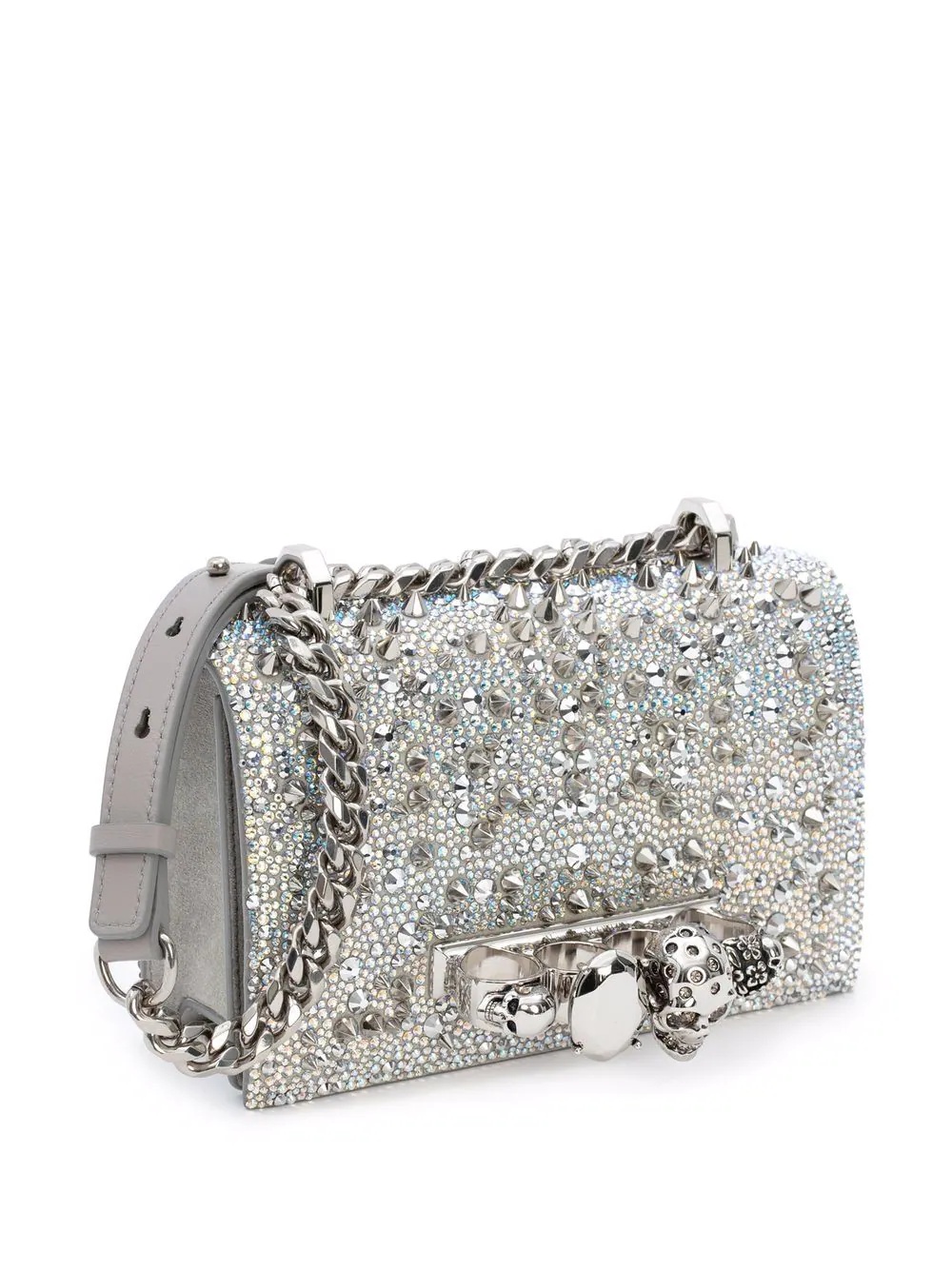 jewelled-mini bag - 3