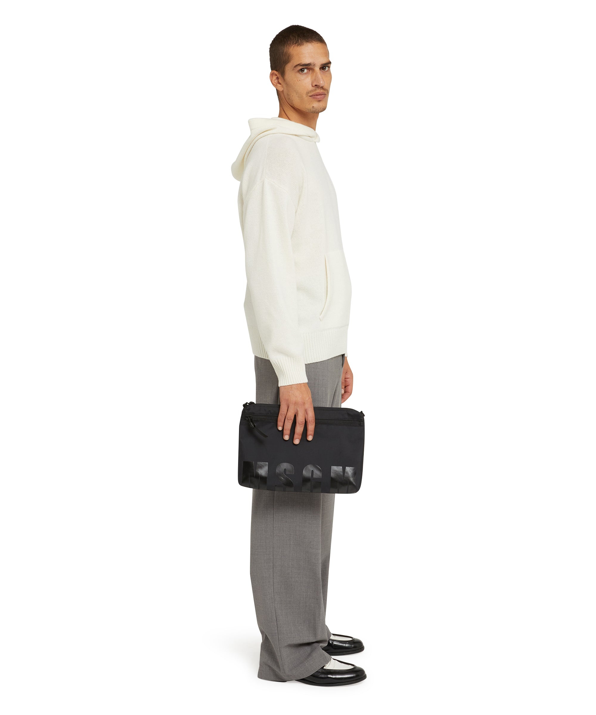 "Signature Iconic Nylon" shoulder bag - 5