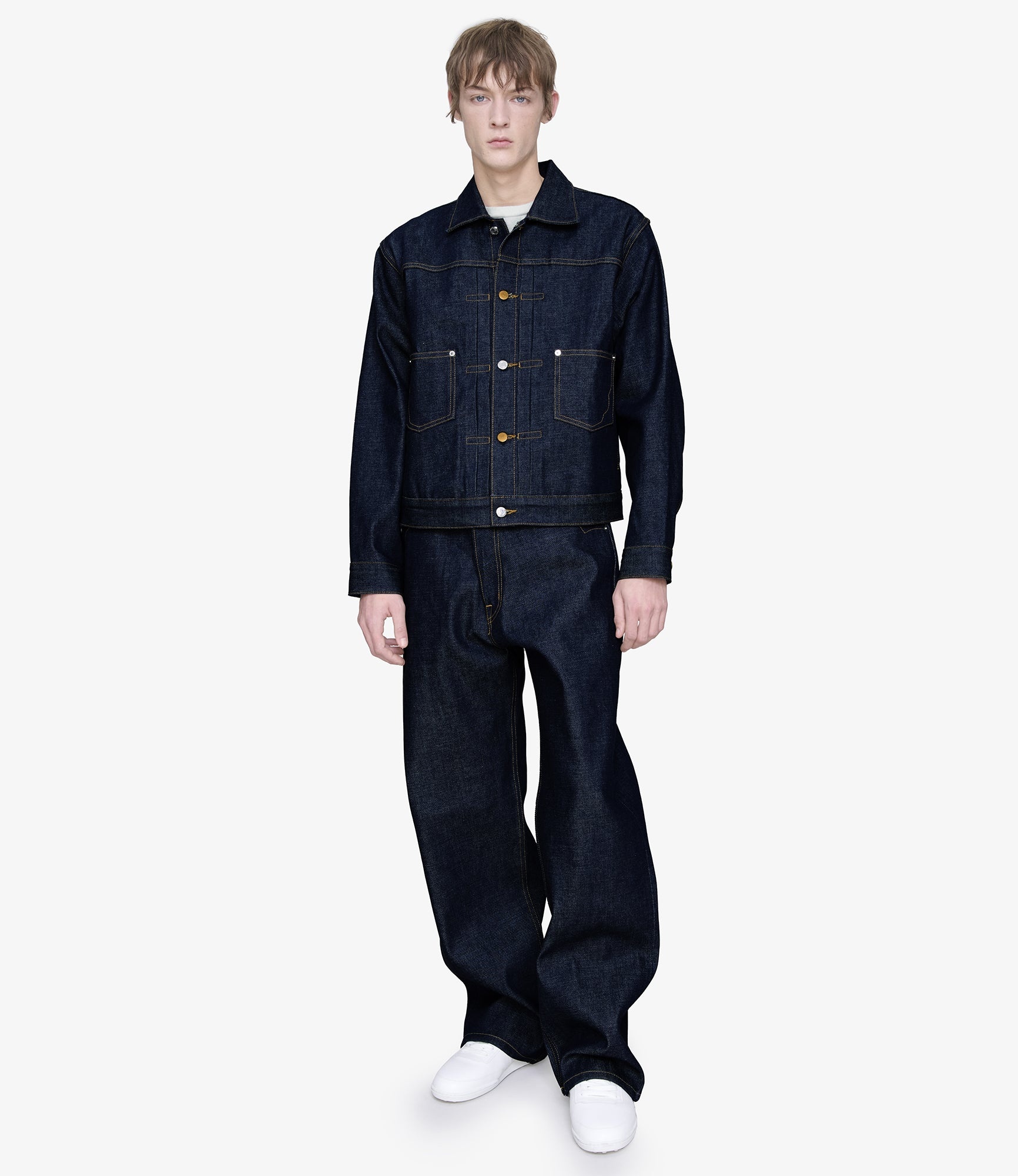 A.P.C. BRAIN DEAD TRUCKER JACKET - 4