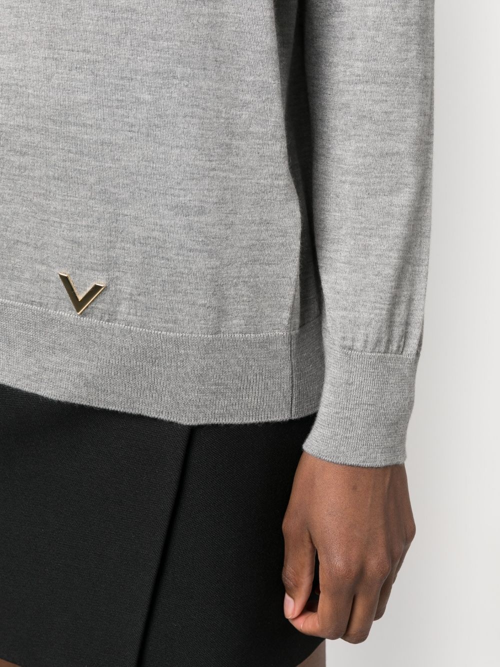 VGold V-neck jumper - 5