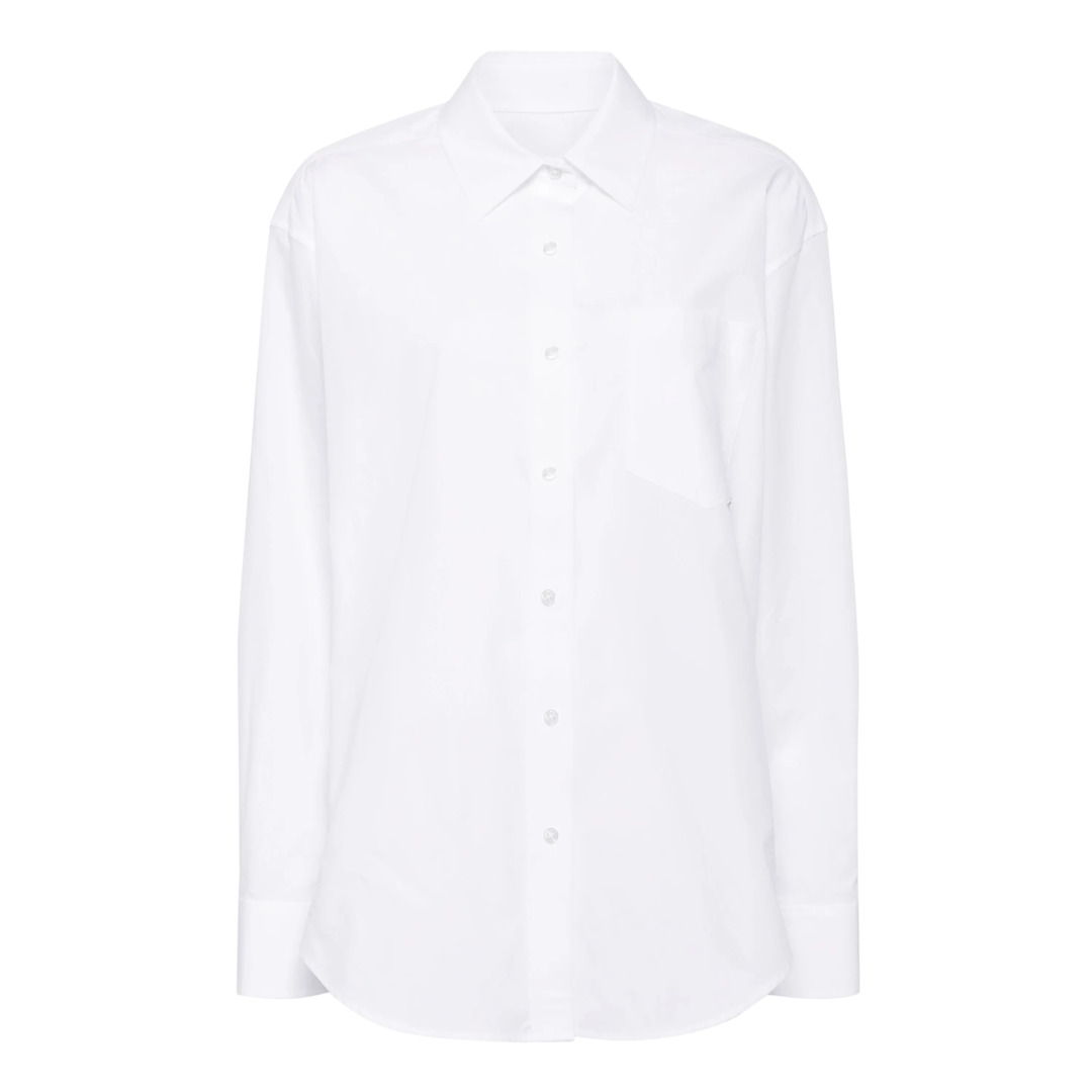 Boyfriend Shirt With Logo Flag - 6