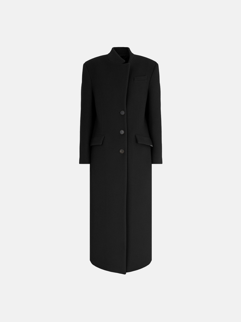 BLACK LONG COAT 1
