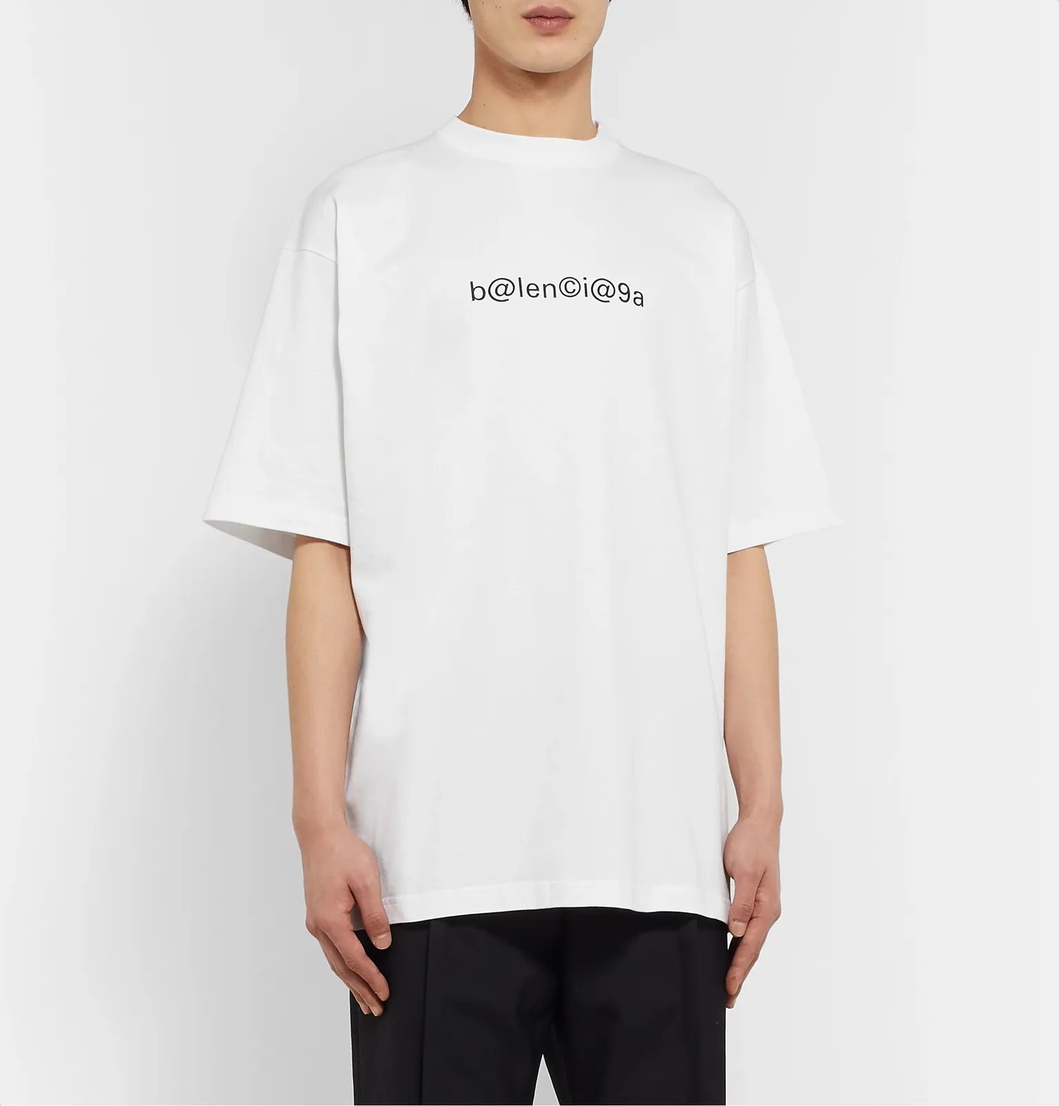 Oversized Logo-Print Cotton-Jersey T-Shirt - 4