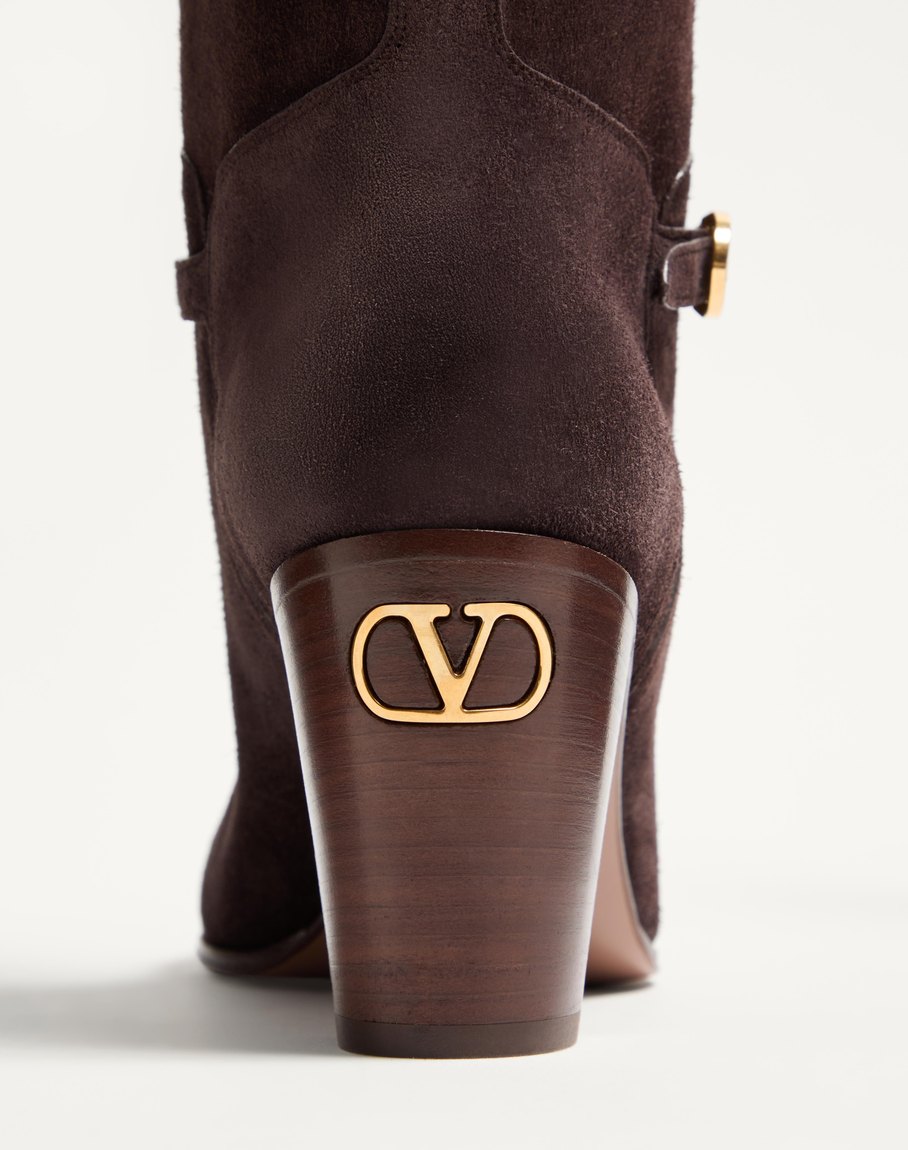 PATTIE CRUST LEATHER BOOT 75MM - 7