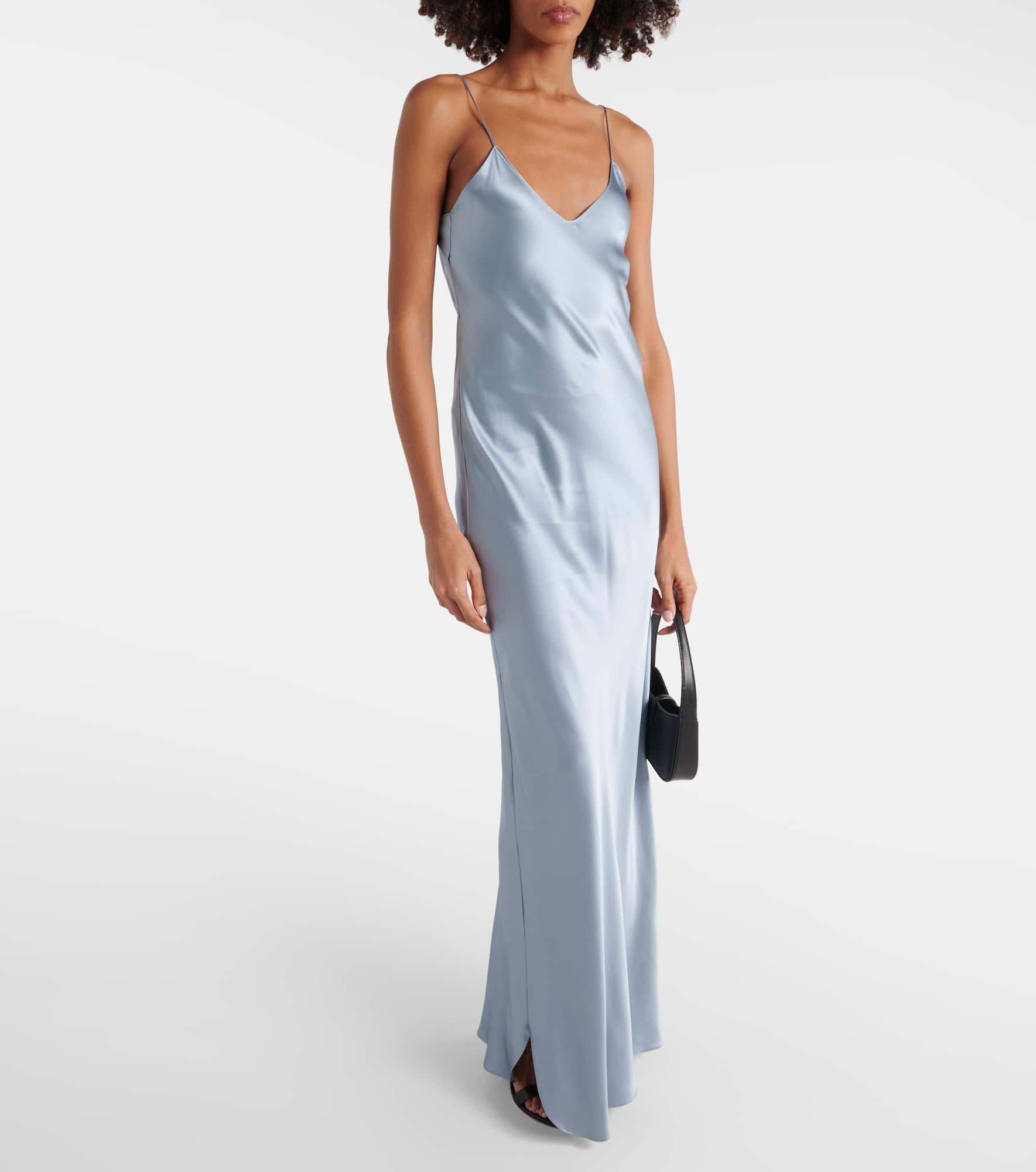 Cami silk charmeuse gown - 2