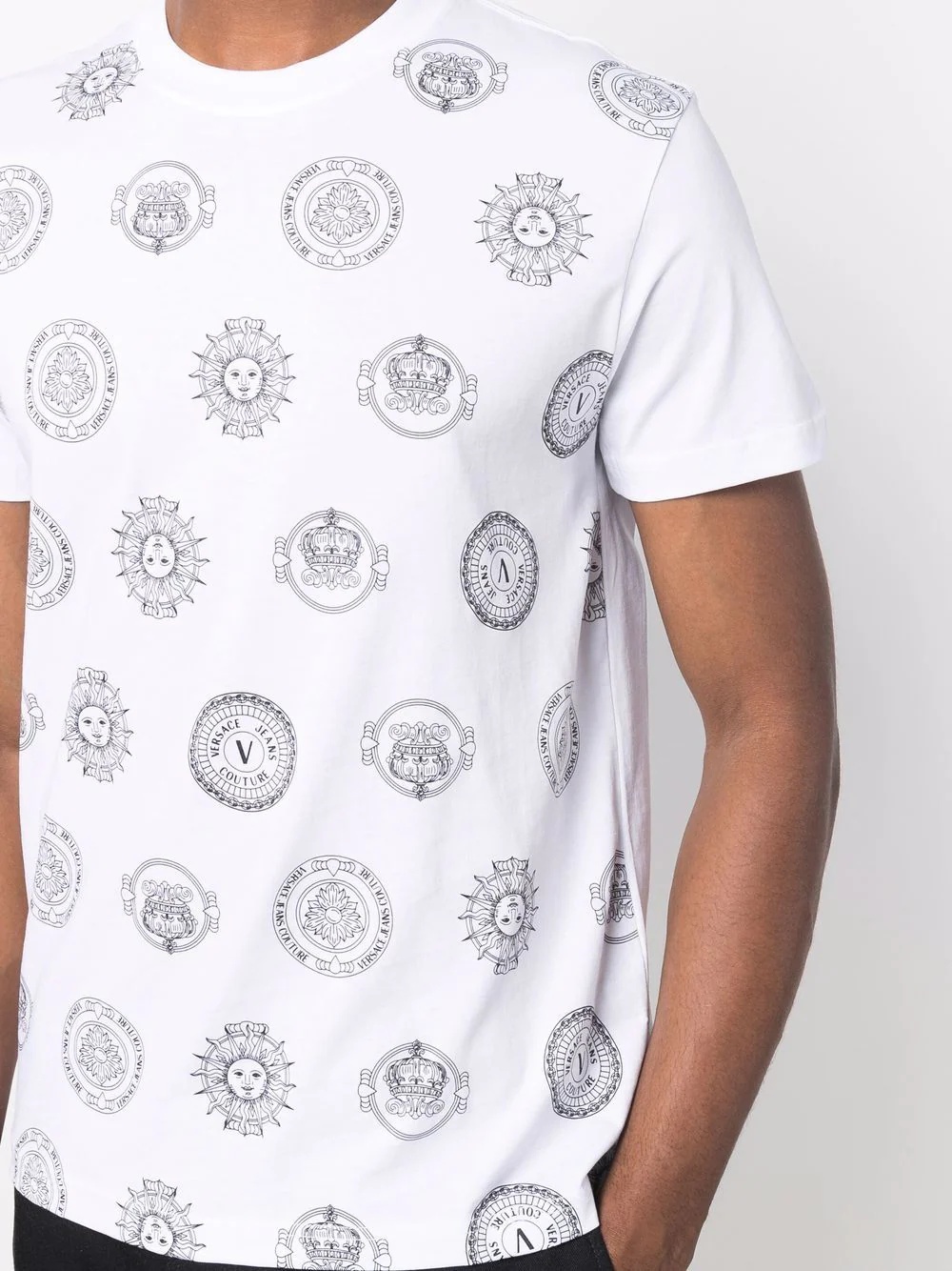 Medusa-print cotton T-shirt - 5