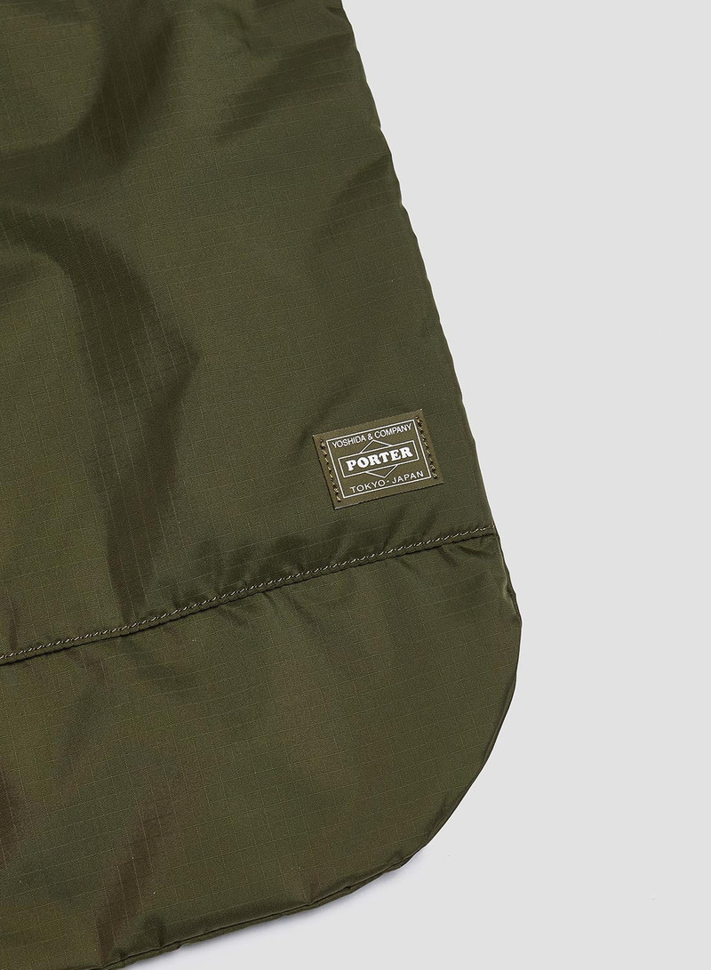 Nigel Cabourn Porter-Yoshida & Co Flex 2Way Helmet Bag in Olive Drab outlook