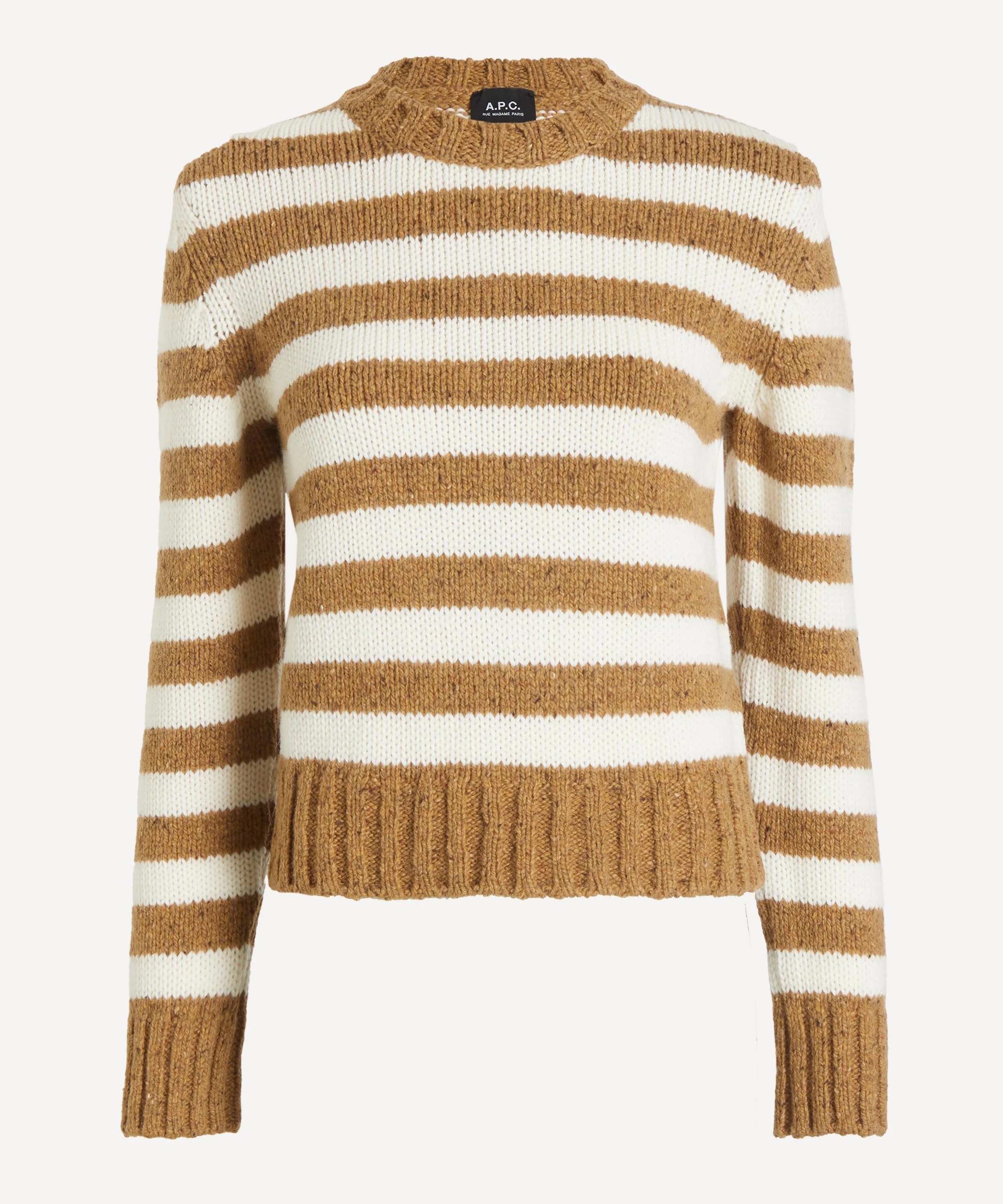 Striped Wool Jumper - 1