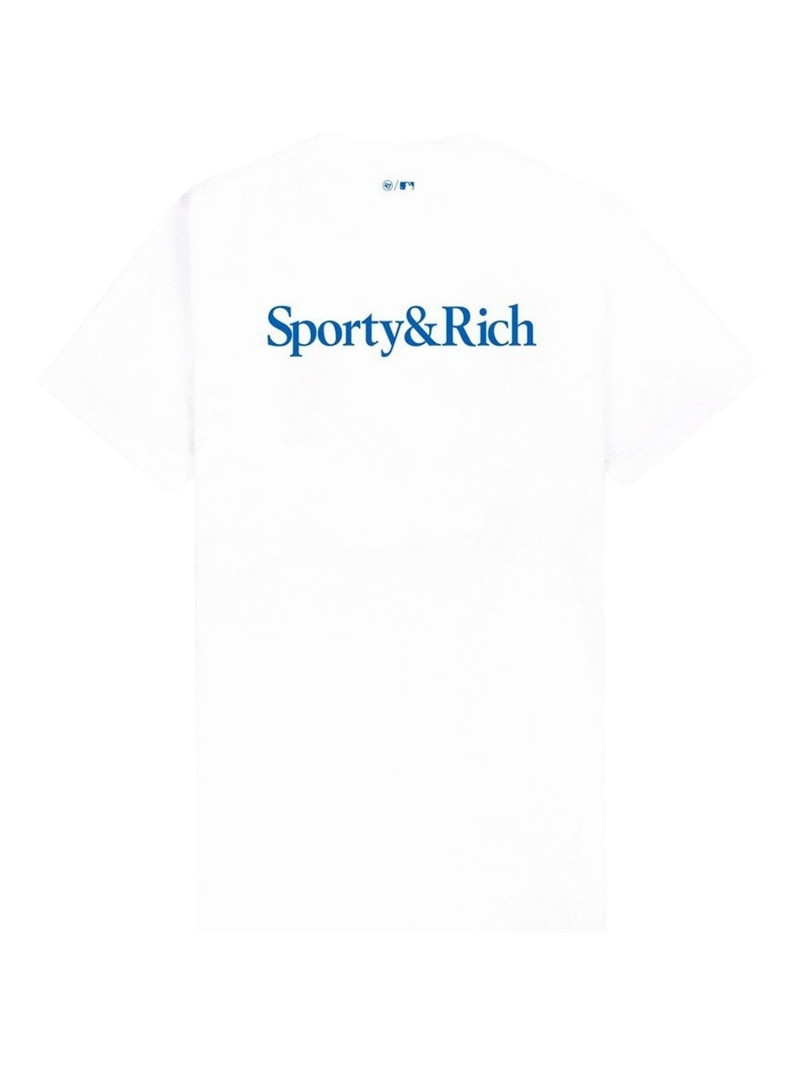 Sporty & Rich logo-print cotton t-shirt outlook