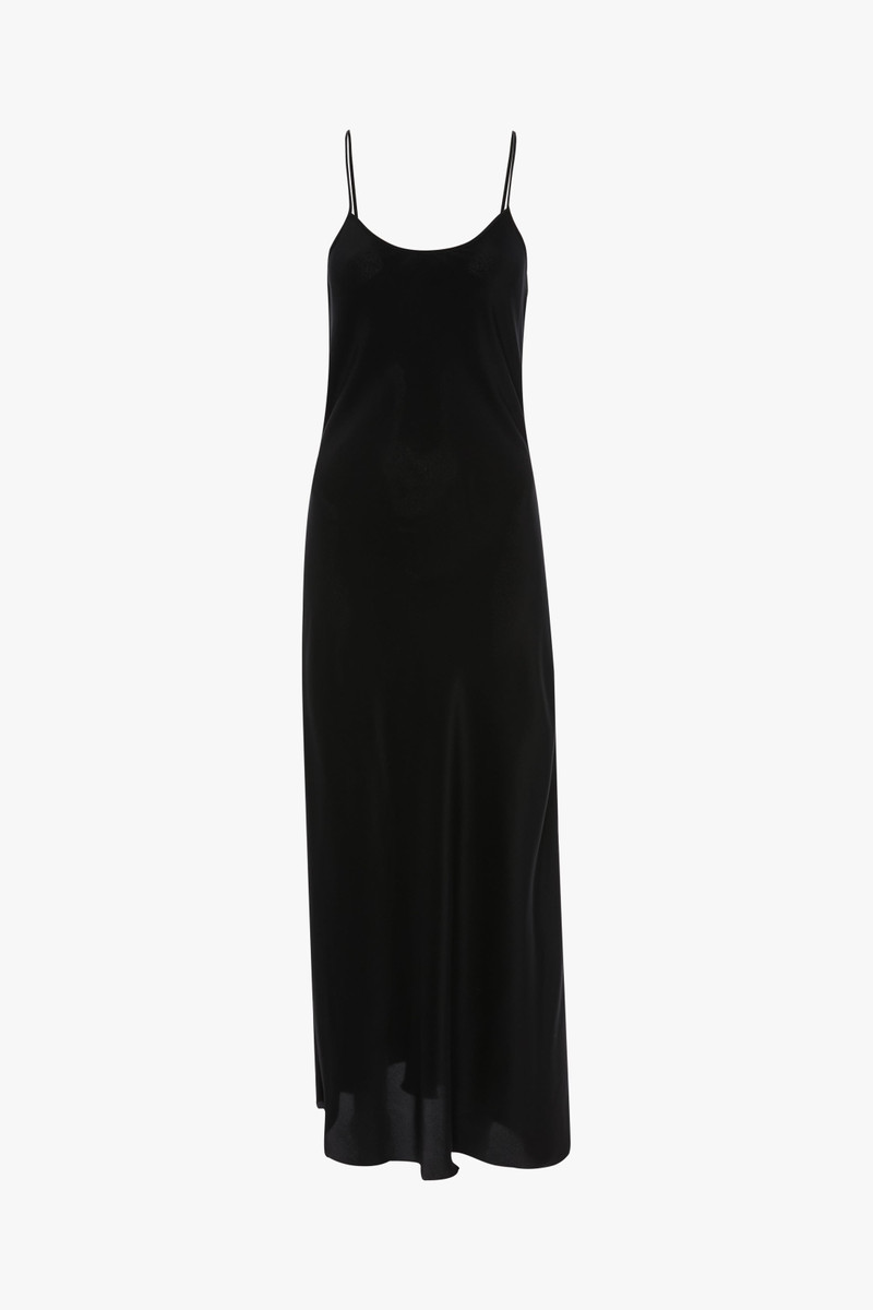 Cami Midi Dress In Black 1