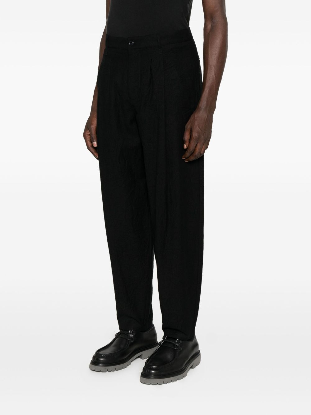 pleated pocket trousers - 3