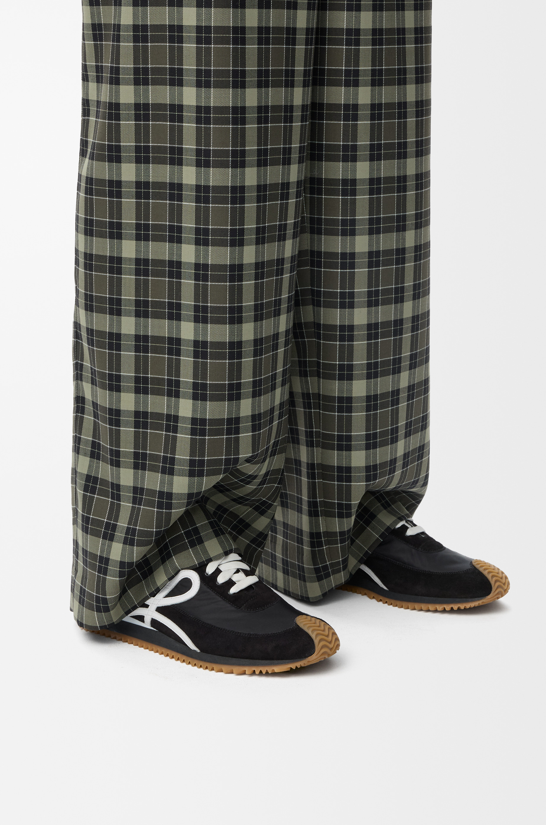 Flow Runner in nylon and suede - 2