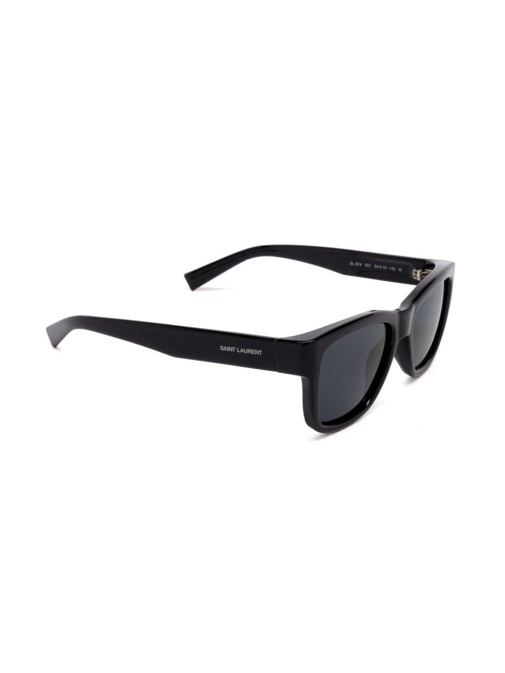 logo-print wayfarer-frame sunglasses - 2