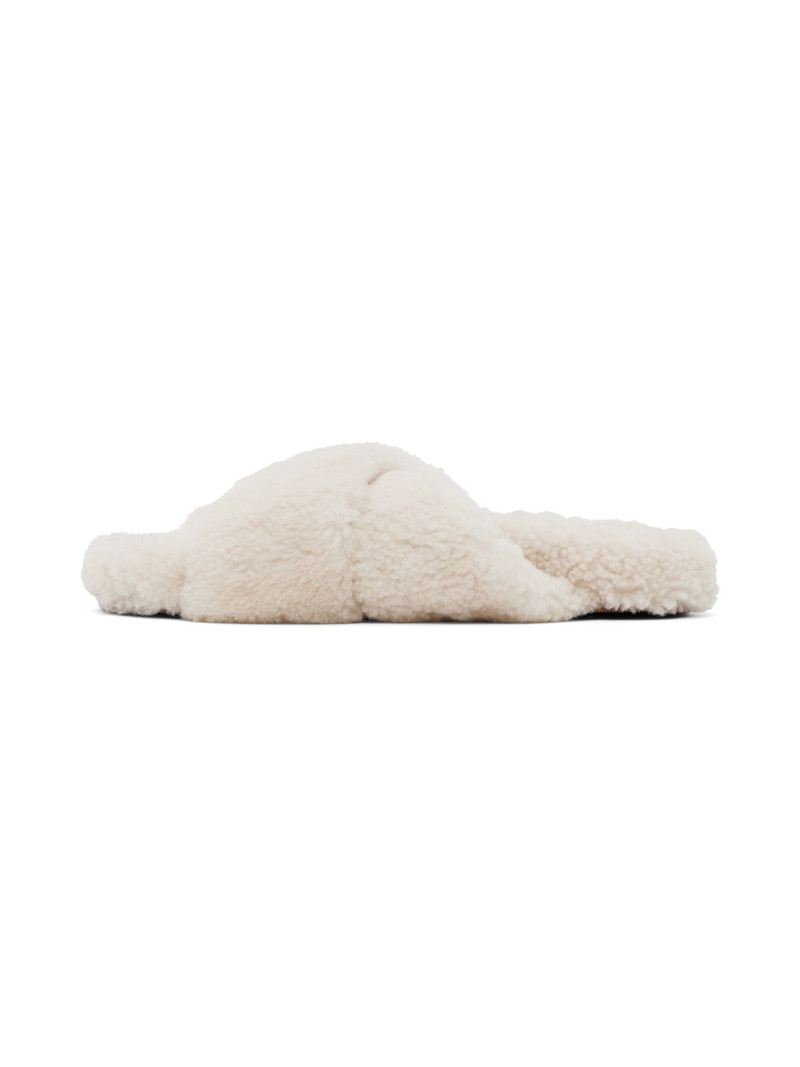 Off-White Curly Merino Mules 3