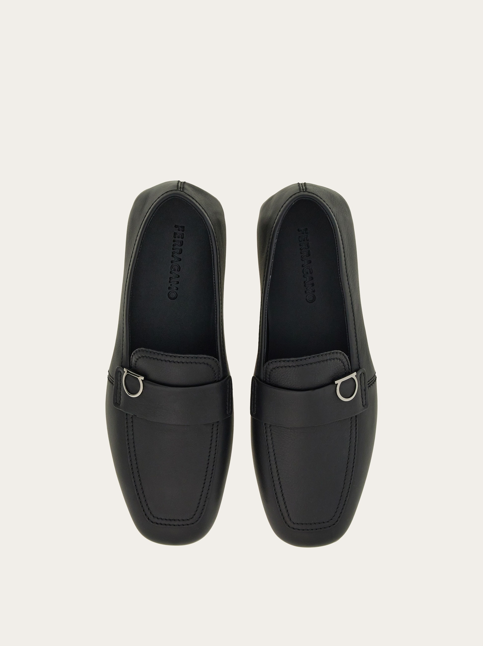 Loafer with Gancini ornament - 2