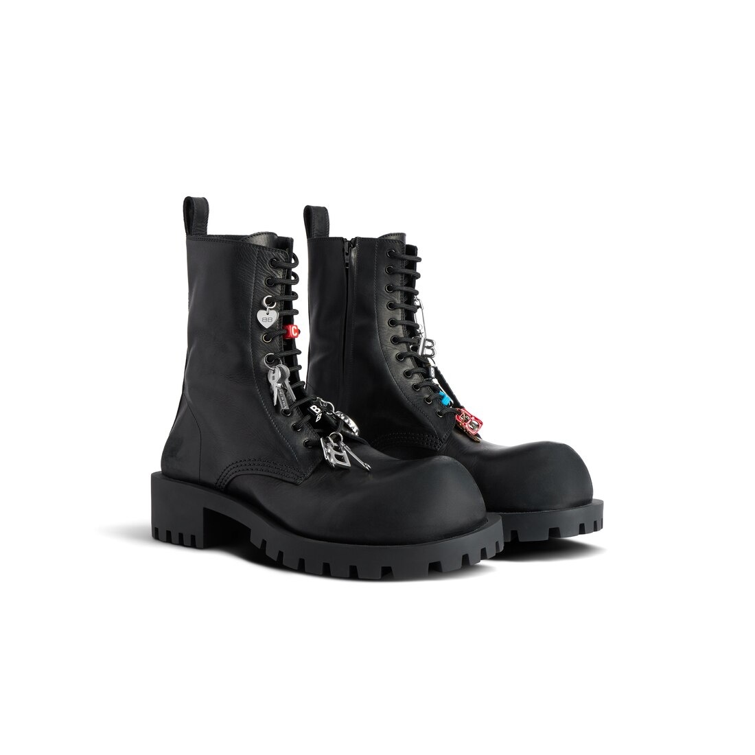 Men's Hummer Lace-up Bootie  in Black - 2