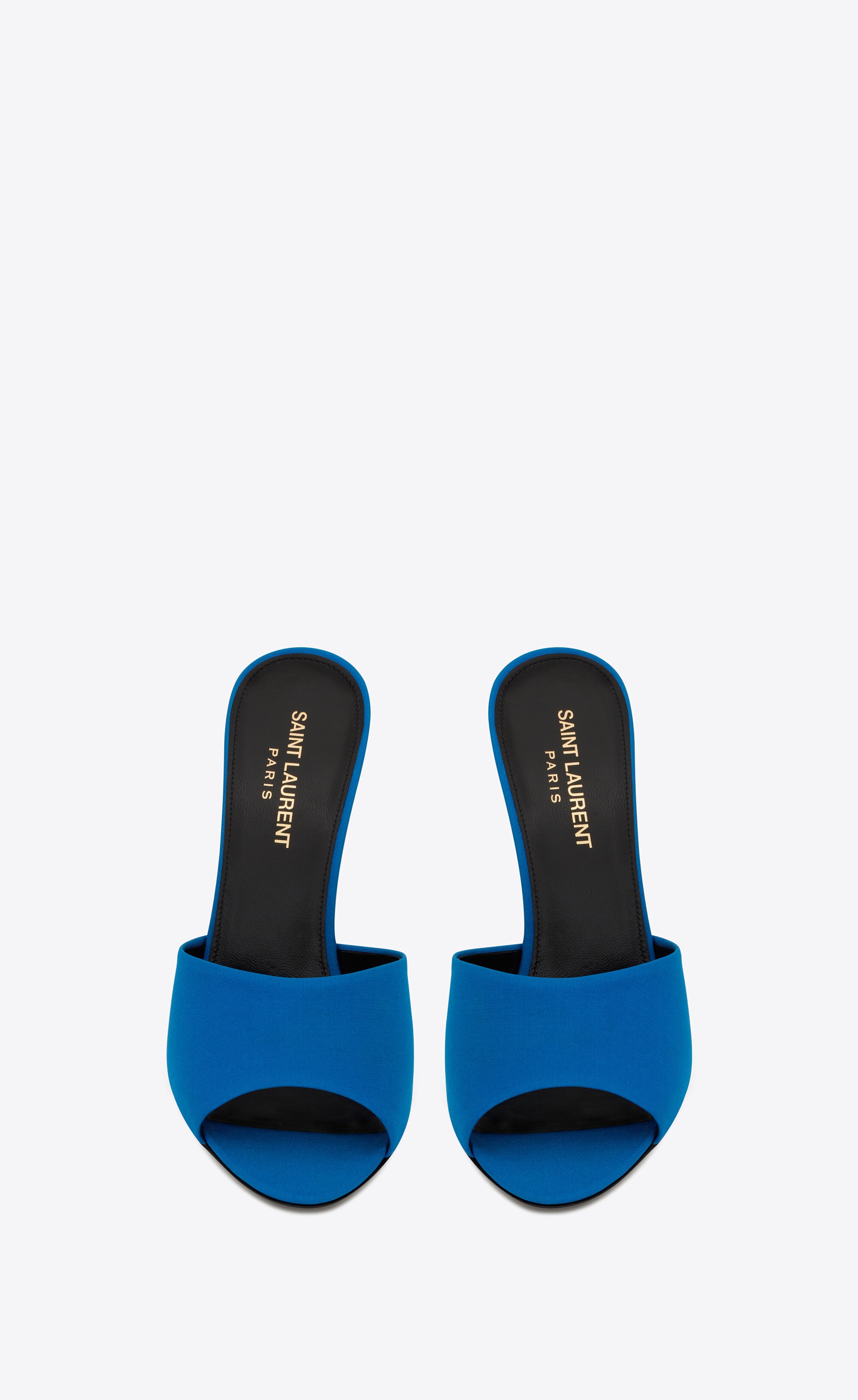 la 16 mules in crepe de chine - 3