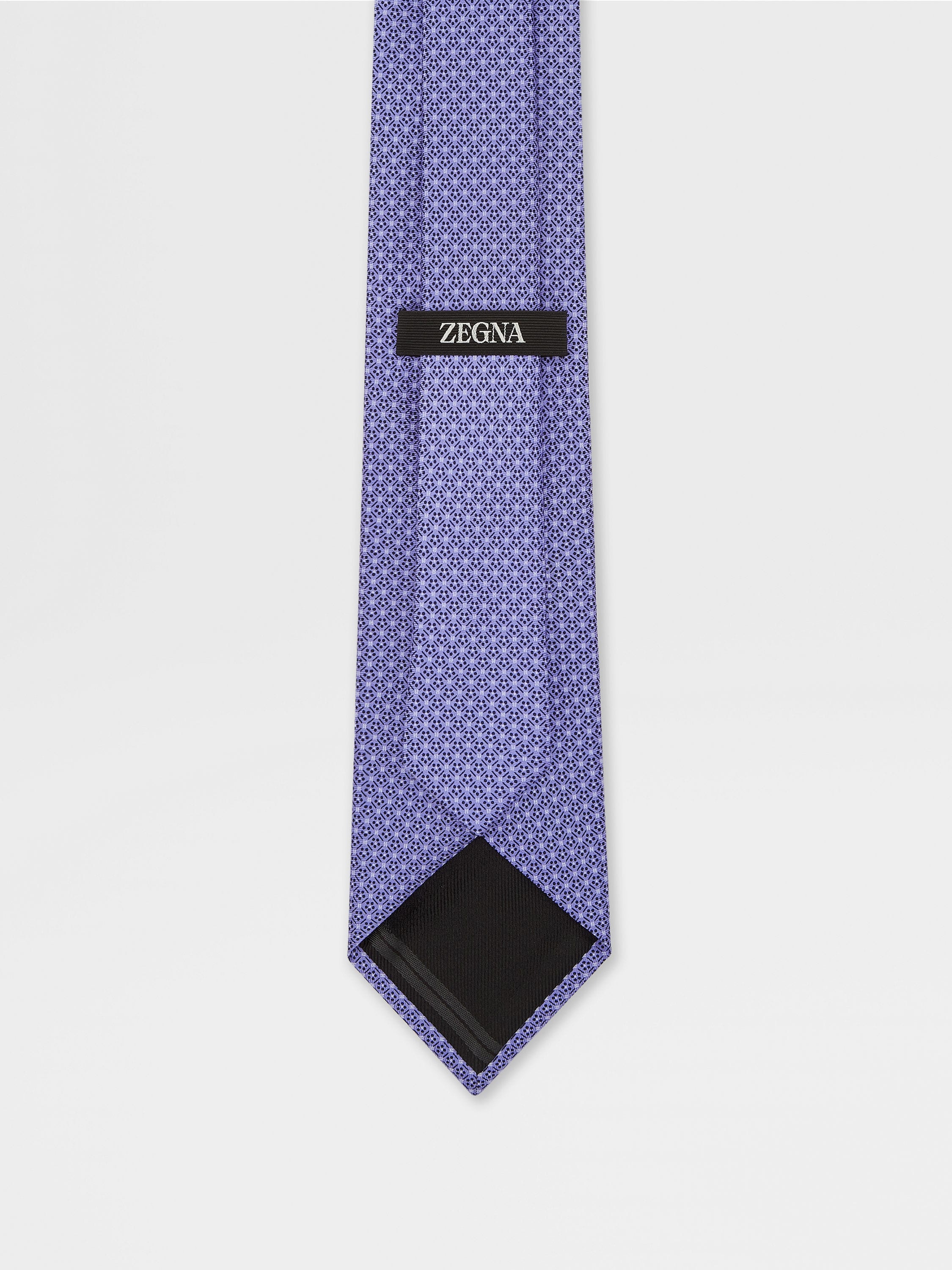 VIOLET SILK TIE - 3