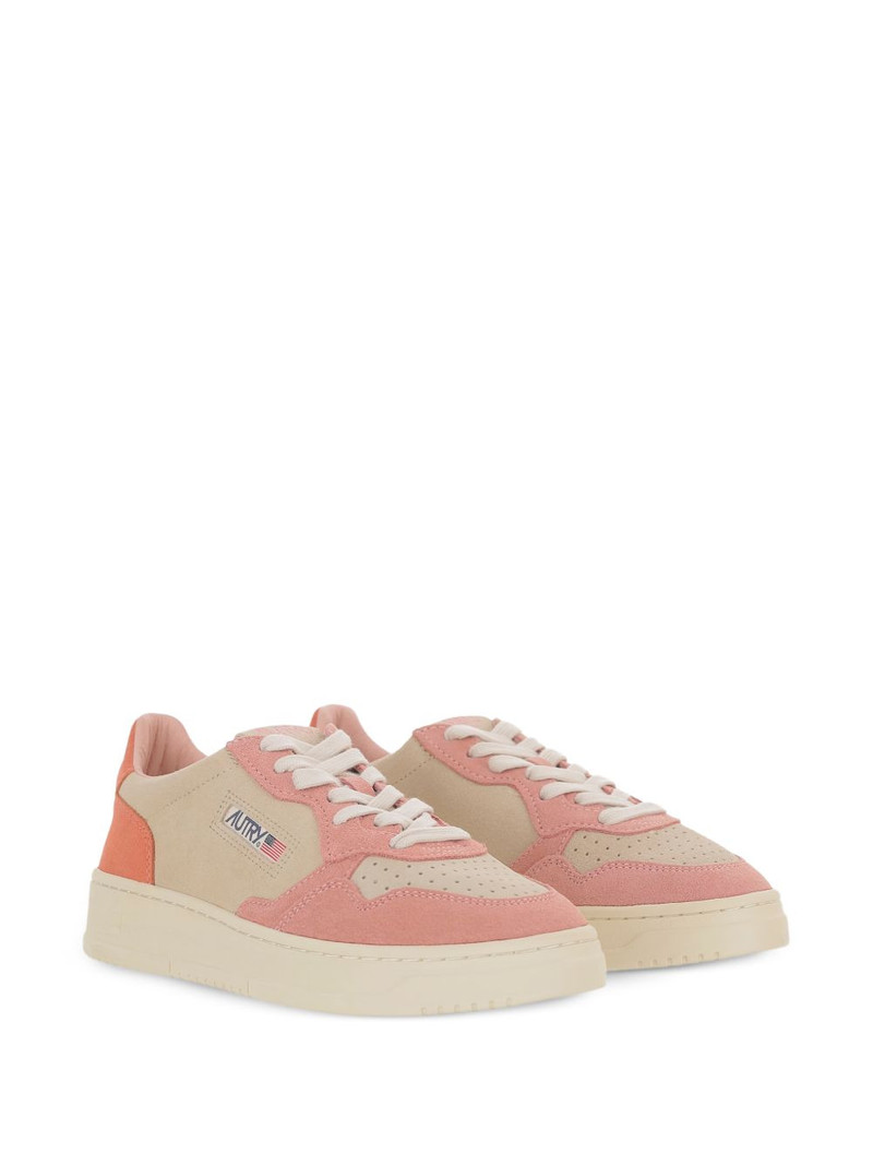 AUTRY Medalist Low tri-colour sneakers outlook
