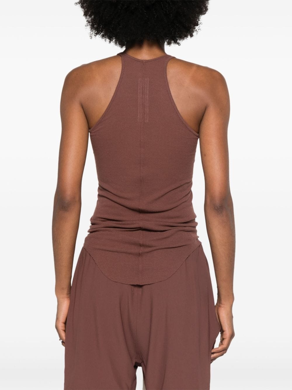 fine-ribbed tank top - 4