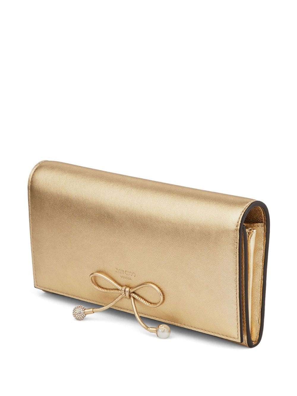Martina metallic-effect wallet - 3