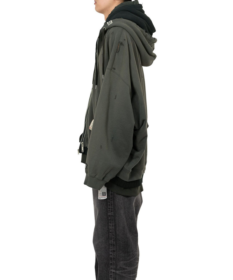 Triple Layered Zip-up Hoodie 4