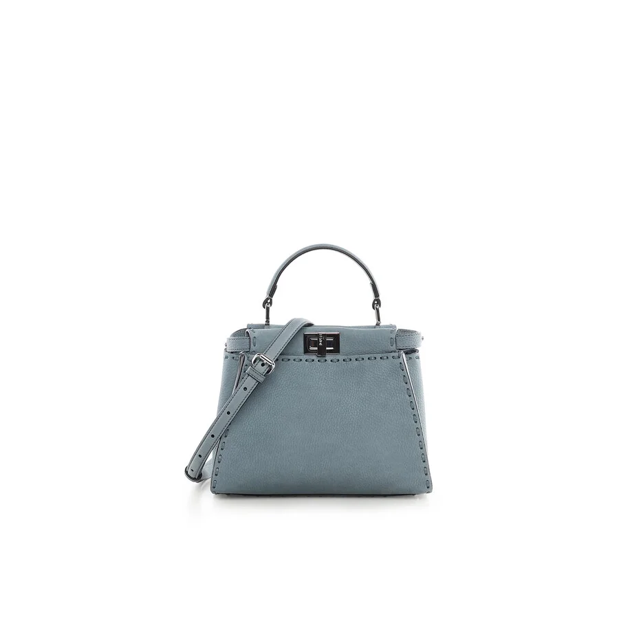 Fendi Peekaboo Mini Nubuck Bag - 1