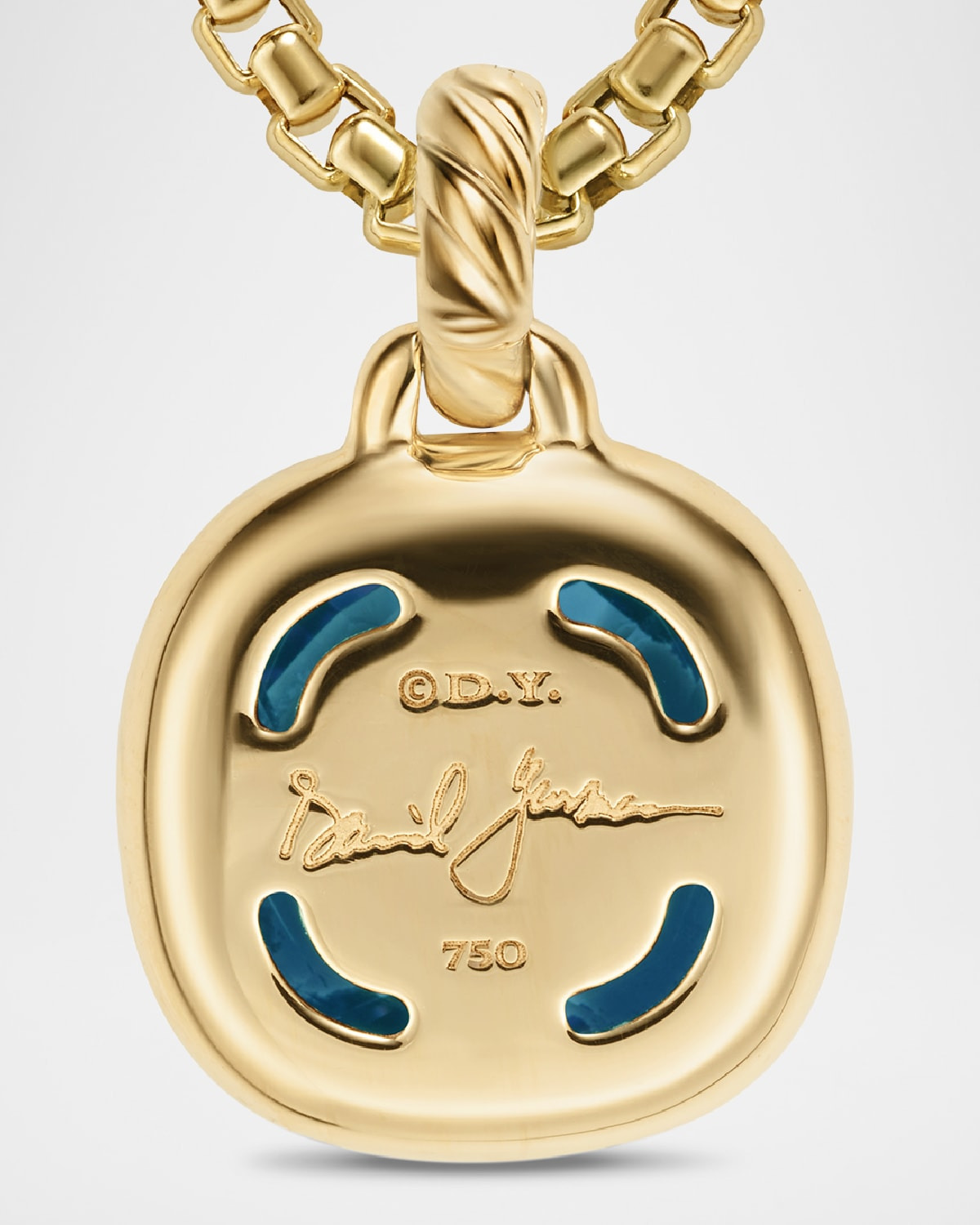 Albion Enhancer with Gemstones and Diamonds in 18K Gold - 4