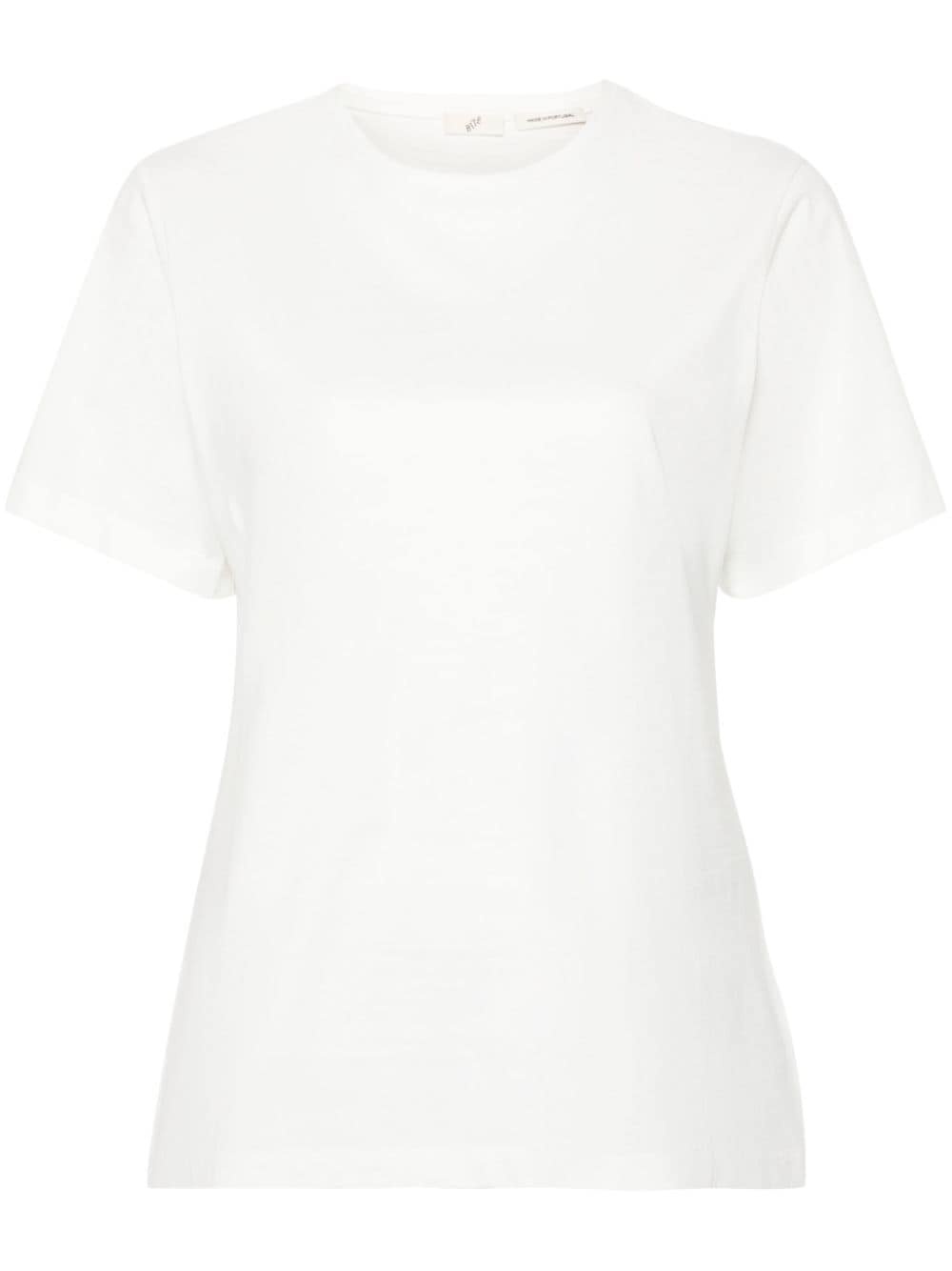 organic cotton short-sleeve T-shirt - 1