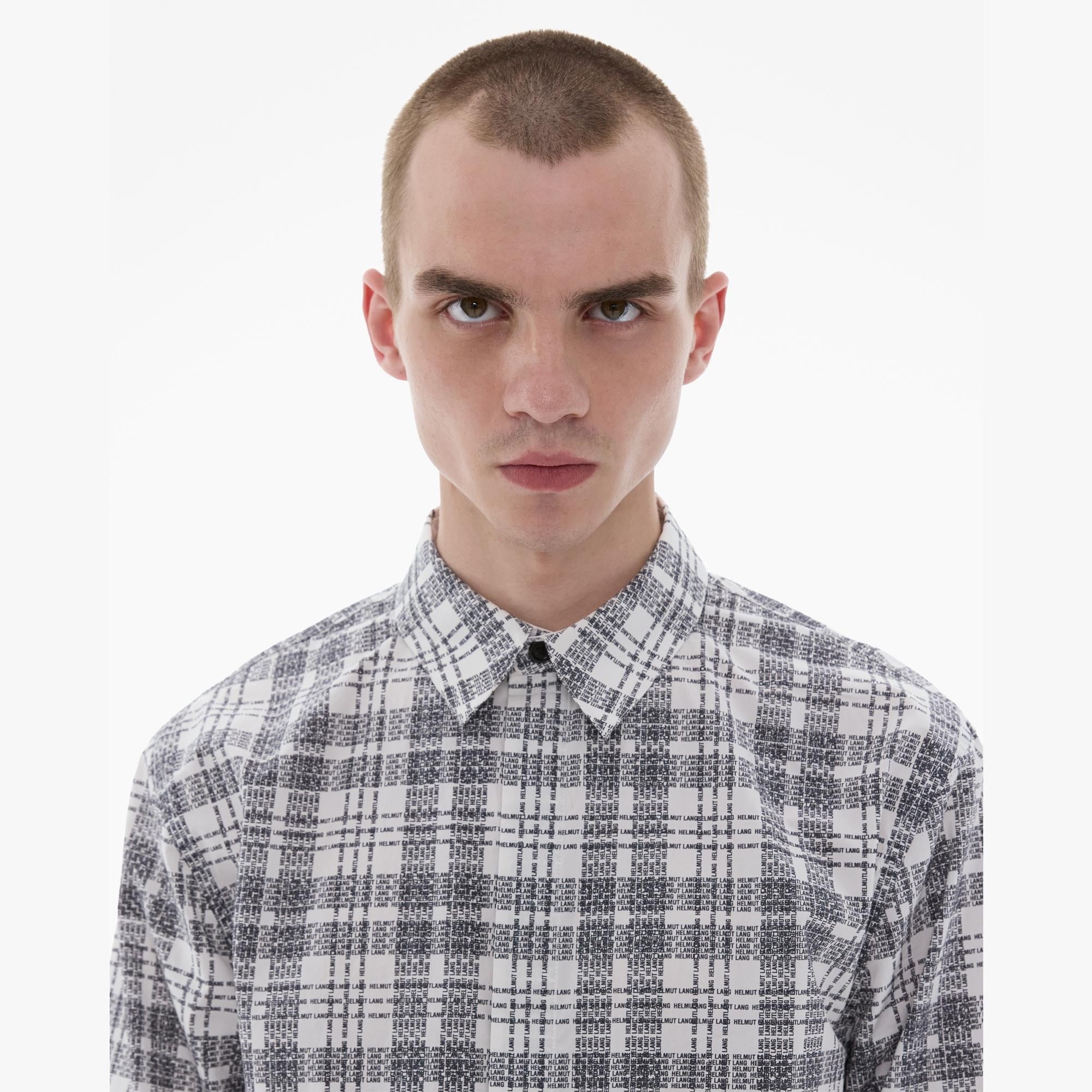 PLAID LOGO SHIRT - 7