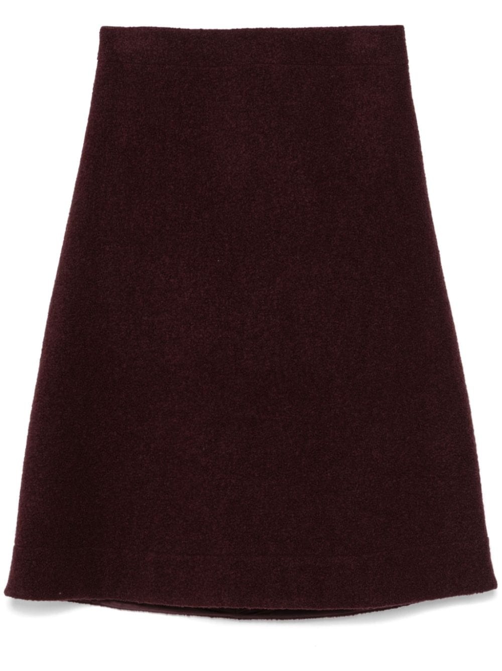 A-line midi skirt - 1