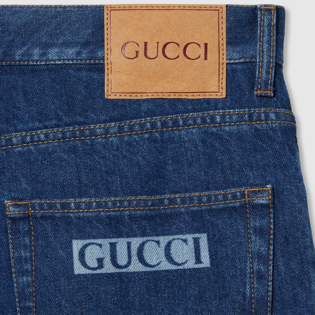 Tapered denim pant with Web - 7