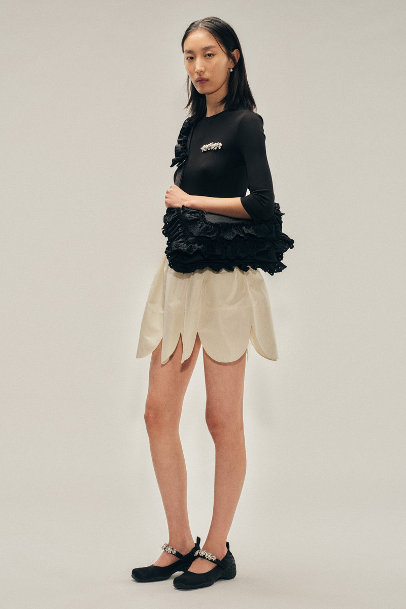 Simone Rocha Petal Hem Mini Skirt outlook