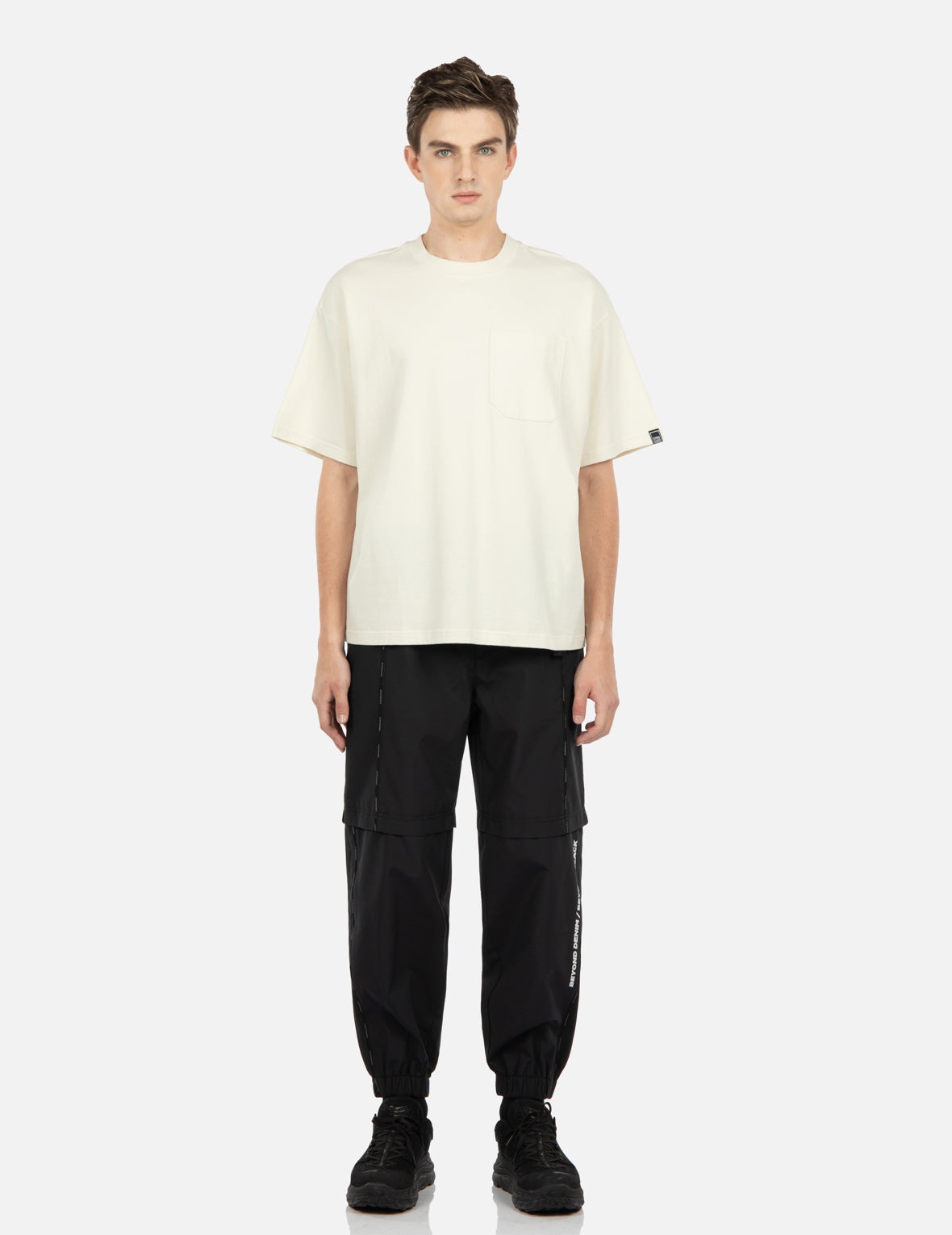 Moving Seagull Print Sweatpants - 6
