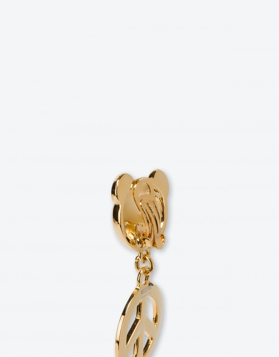 CLIP EARRINGS WITH CHARM - 3