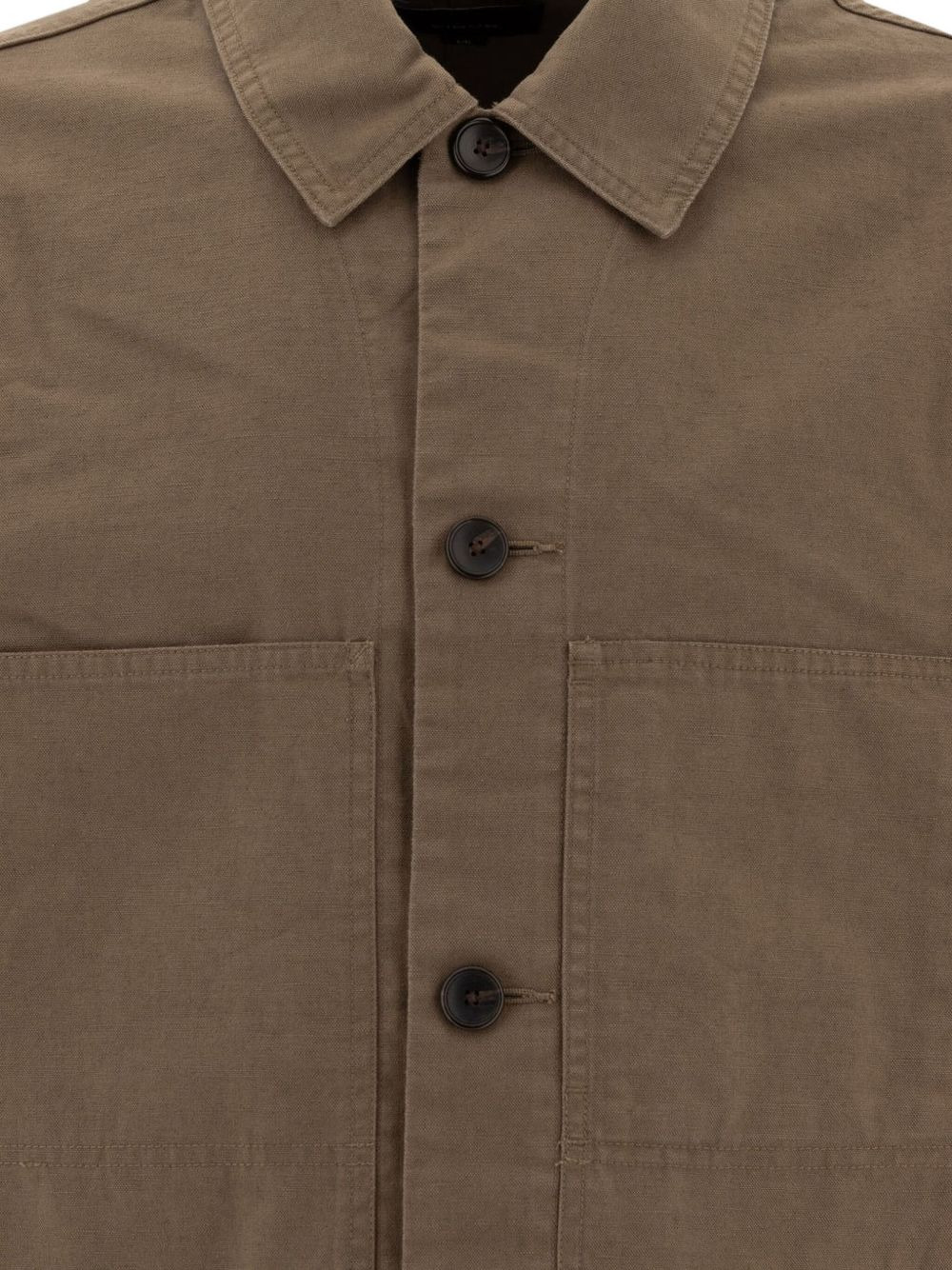 button-front patch-pocket jacket - 3