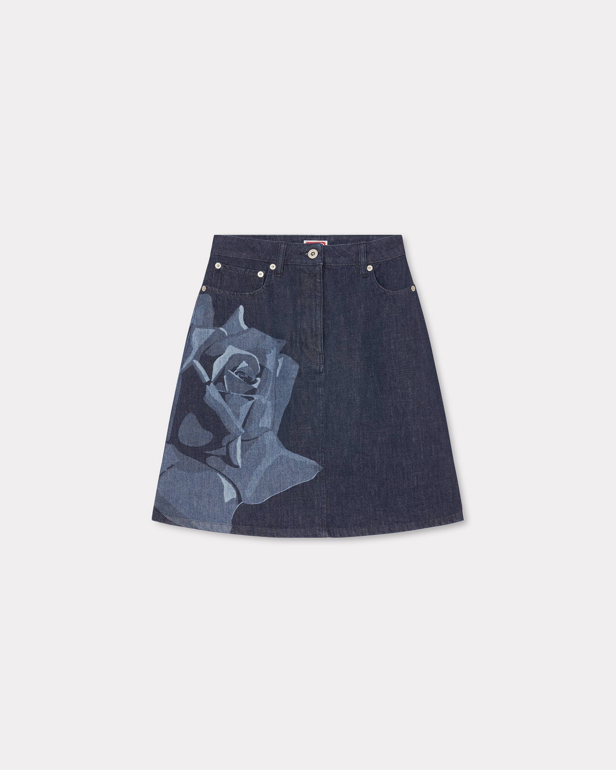 'KENZO Rose' short skirt - 1