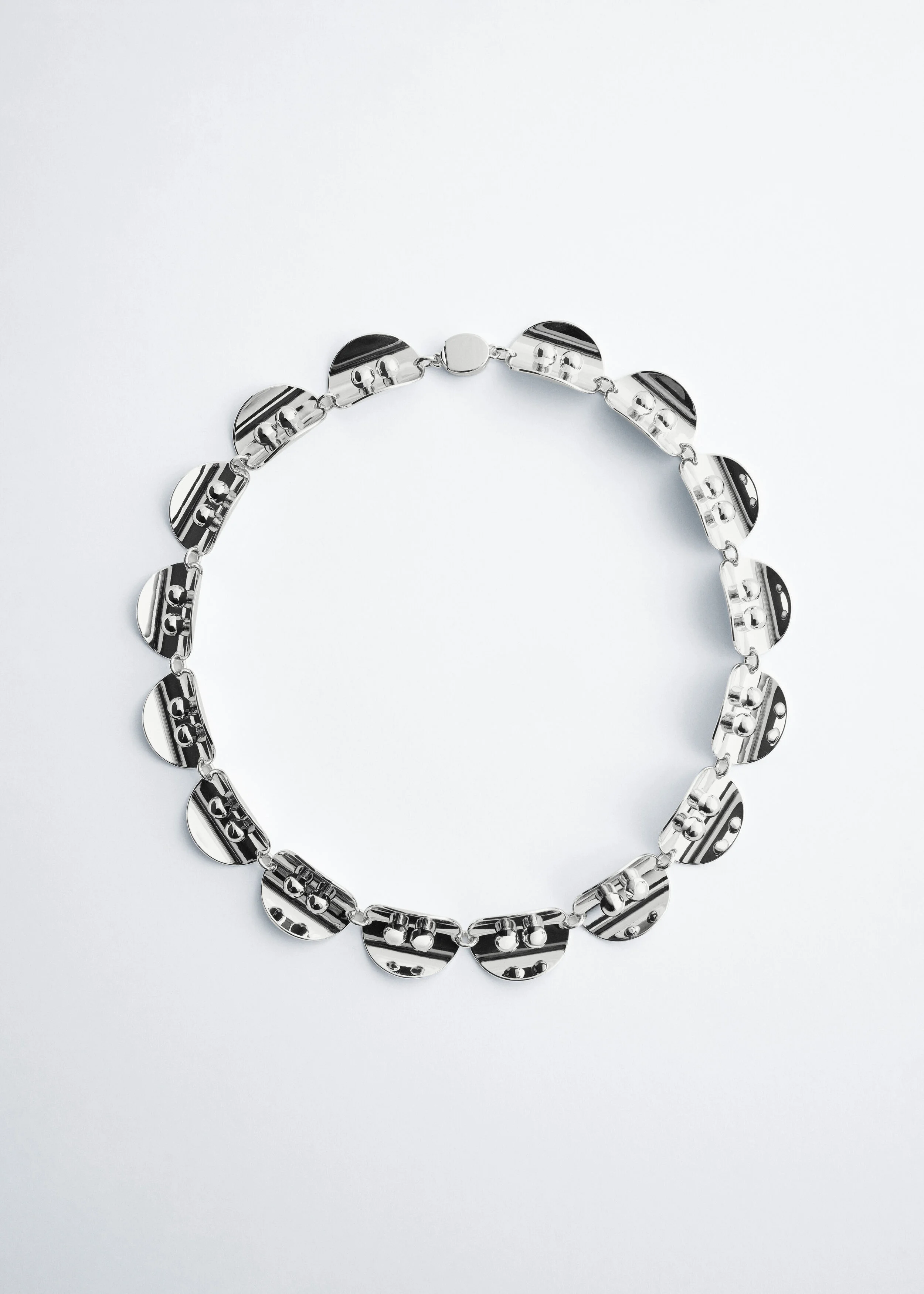 Sculptural Panel Necklace - 1