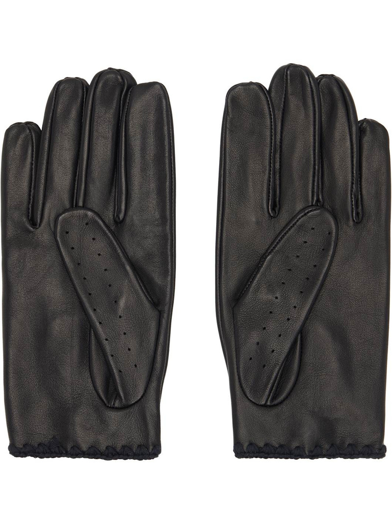 ERNEST W. BAKER Black Driving Gloves outlook