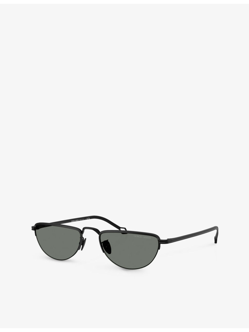 GIORGIO ARMANI AR6166J Butterfly Shape Metal Sunglasses outlook