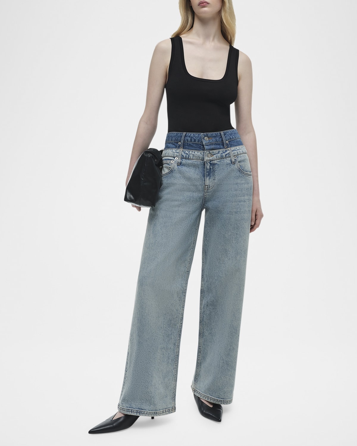 Kove Double-Waist Jeans - 5